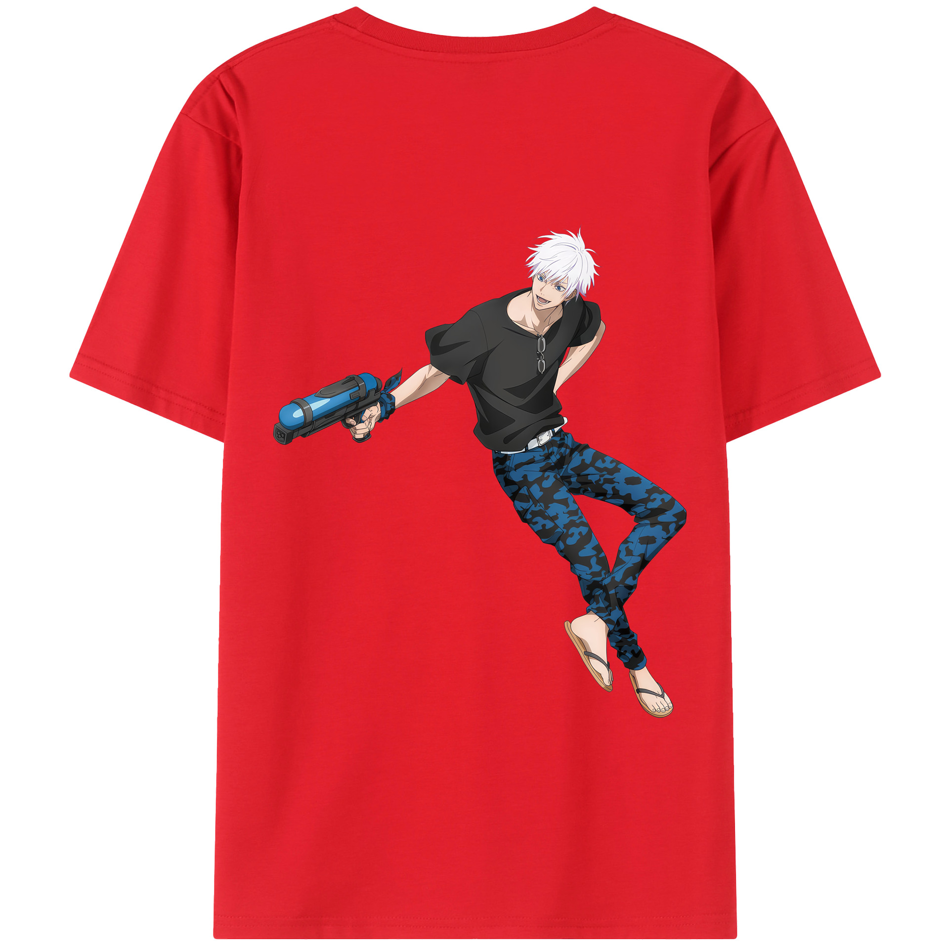 （画像用） 呪術廻戦 Jujutsu Kaisen 綿100％半袖Tシャツ（背面プリント）
