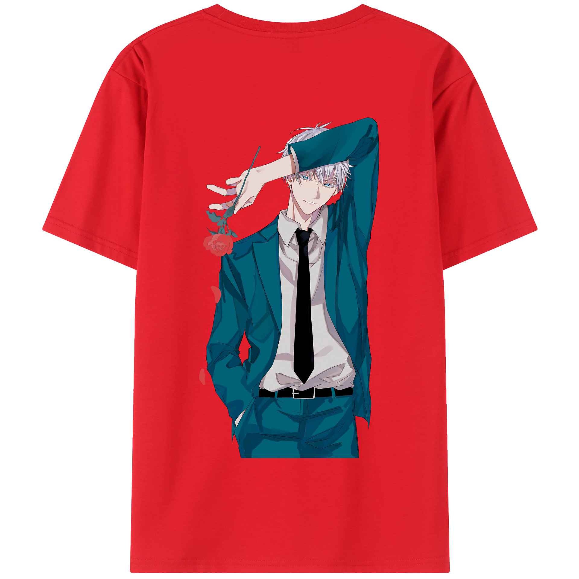 （画像用） 呪術廻戦 Jujutsu Kaisen 綿100％半袖Tシャツ（背面プリント）