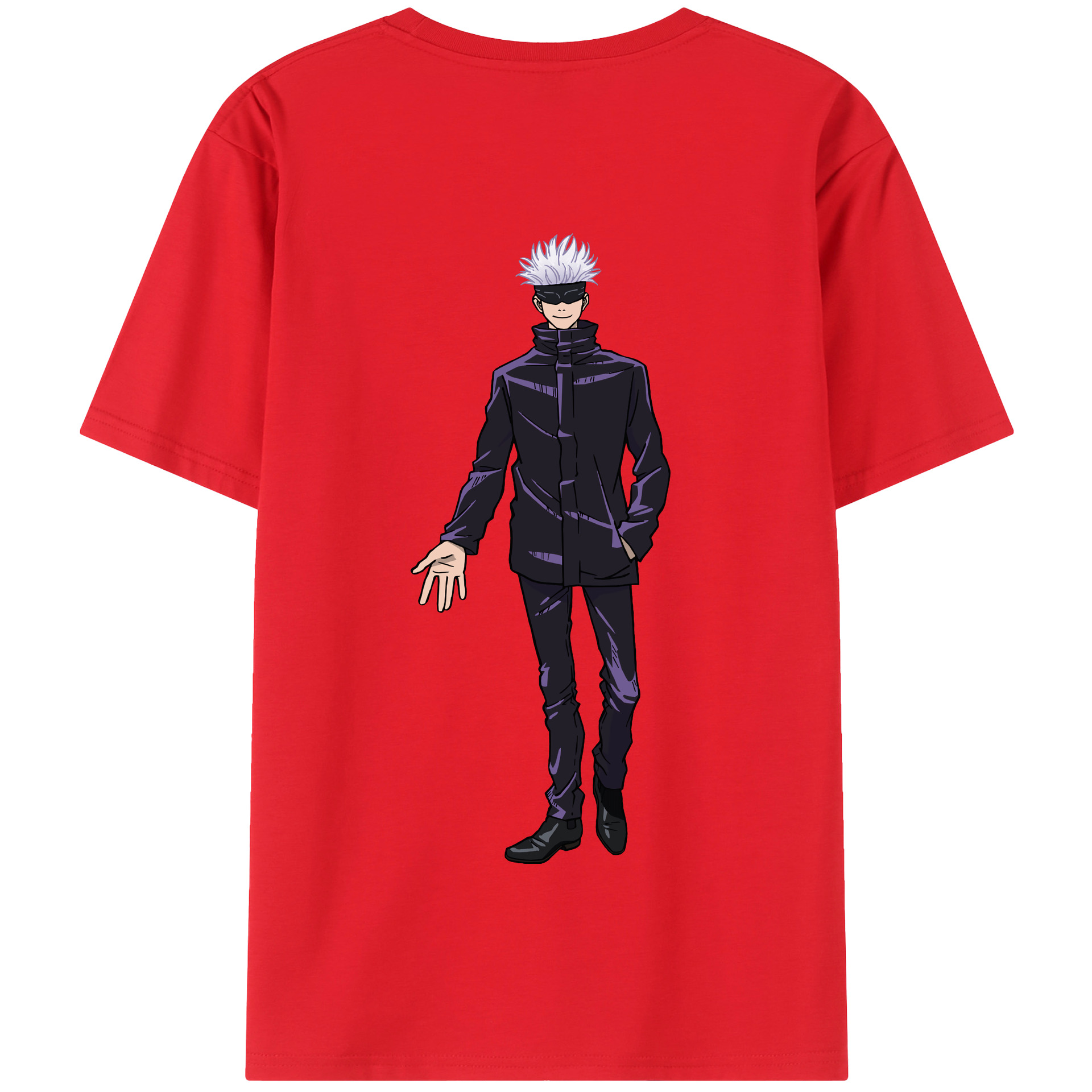 （画像用） 呪術廻戦 Jujutsu Kaisen 綿100％半袖Tシャツ（背面プリント）