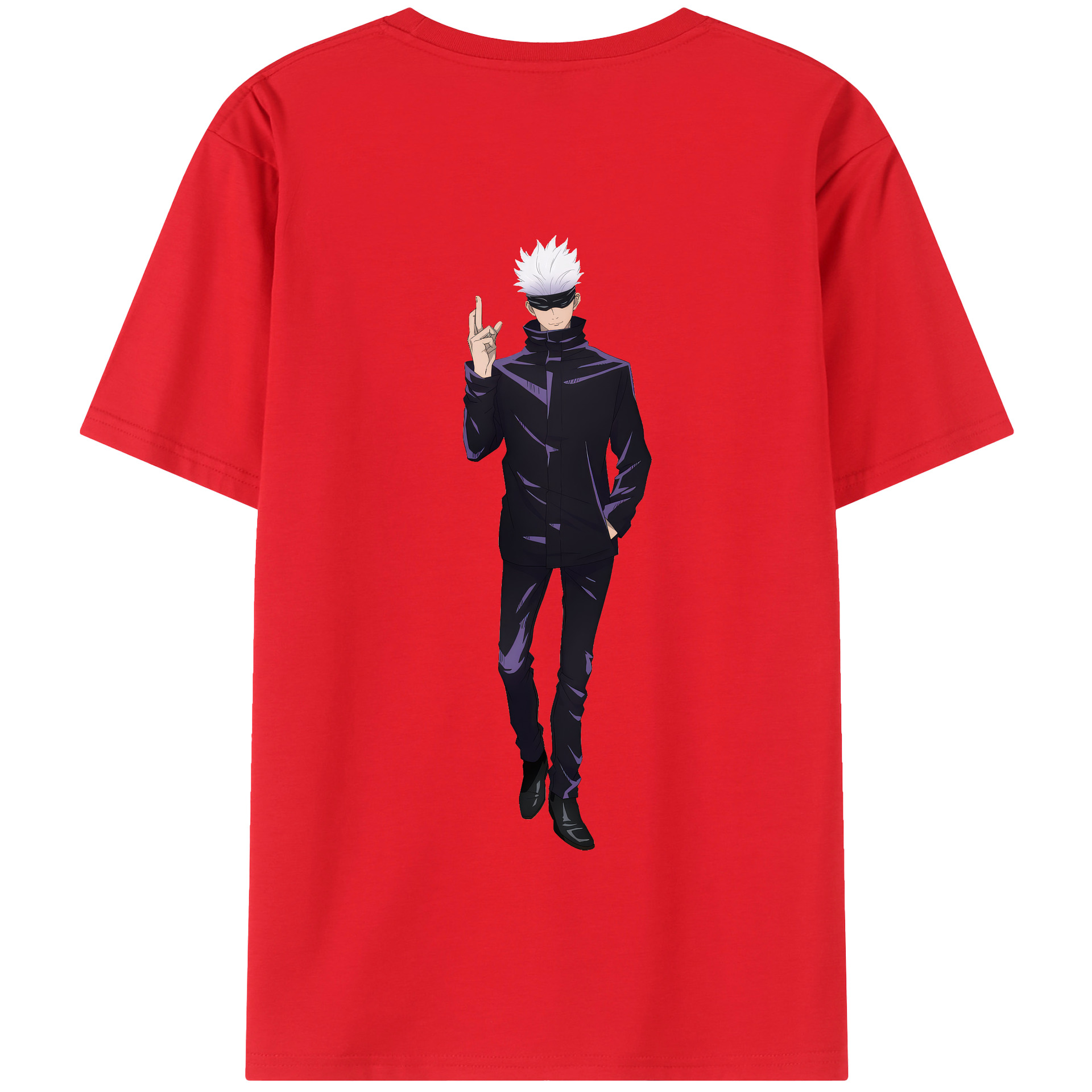（画像用） 呪術廻戦 Jujutsu Kaisen 綿100％半袖Tシャツ（背面プリント）