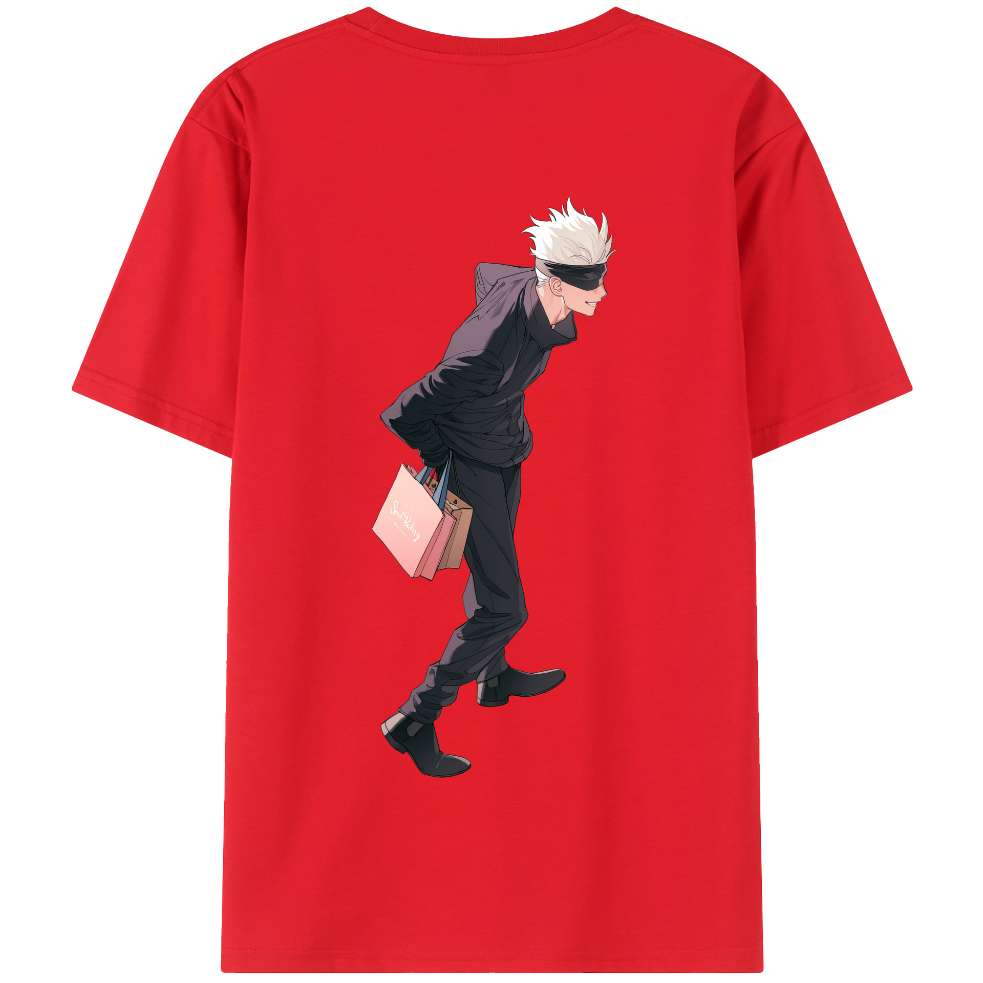 （画像用） 呪術廻戦 Jujutsu Kaisen 綿100％半袖Tシャツ（背面プリント）