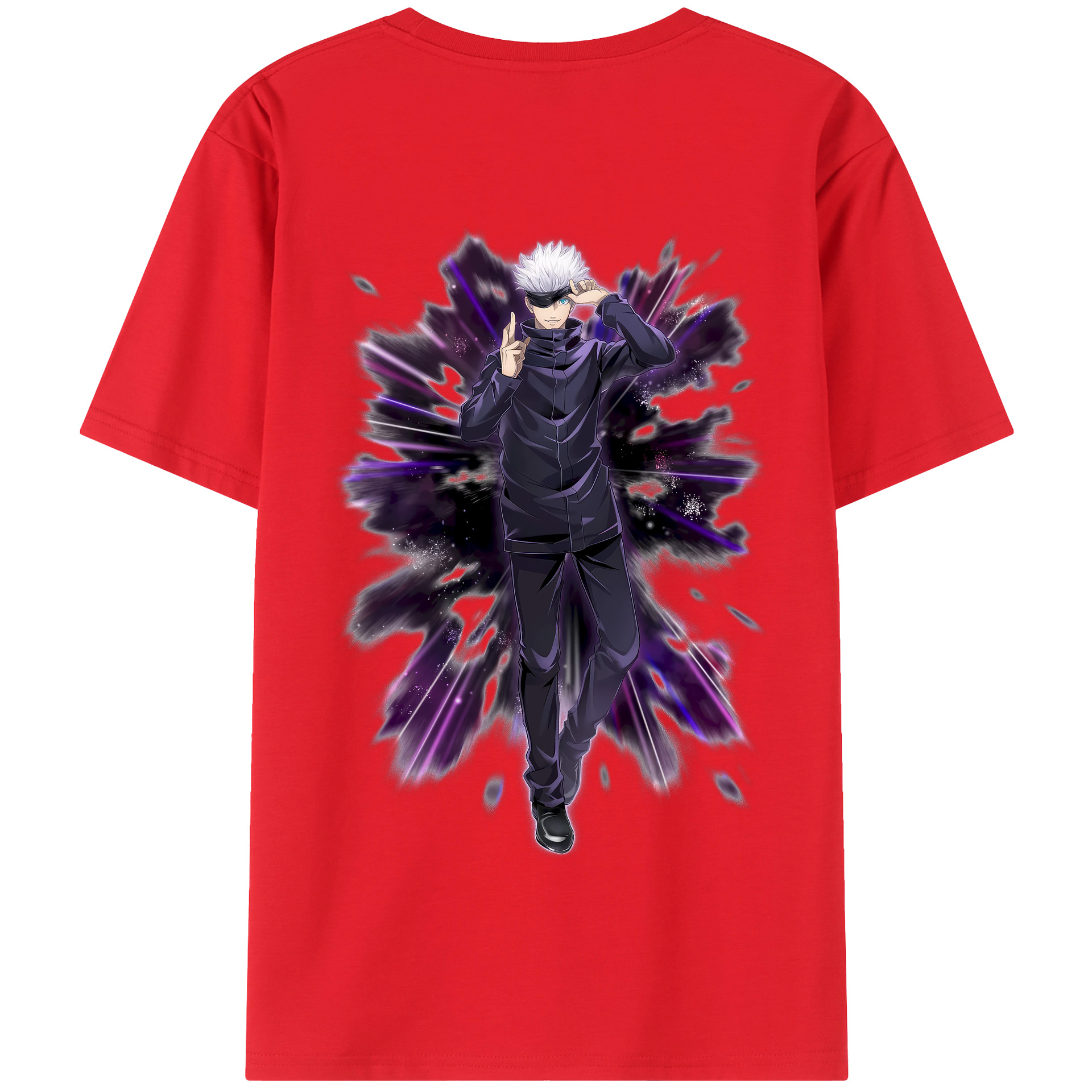 （画像用） 呪術廻戦 Jujutsu Kaisen 綿100％半袖Tシャツ（背面プリント）