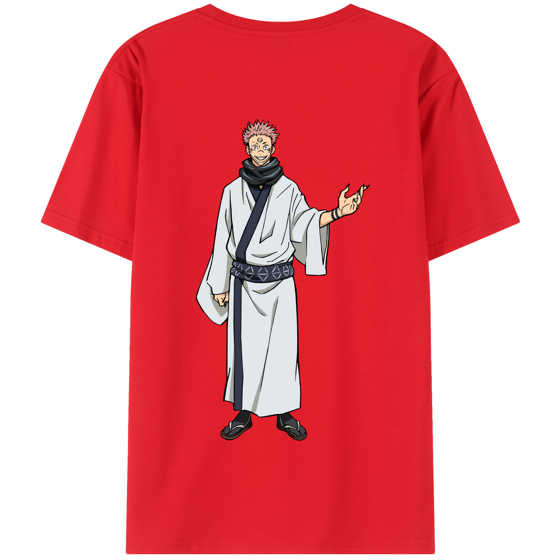 （画像用） 呪術廻戦 Jujutsu Kaisen 綿100％半袖Tシャツ（背面プリント）