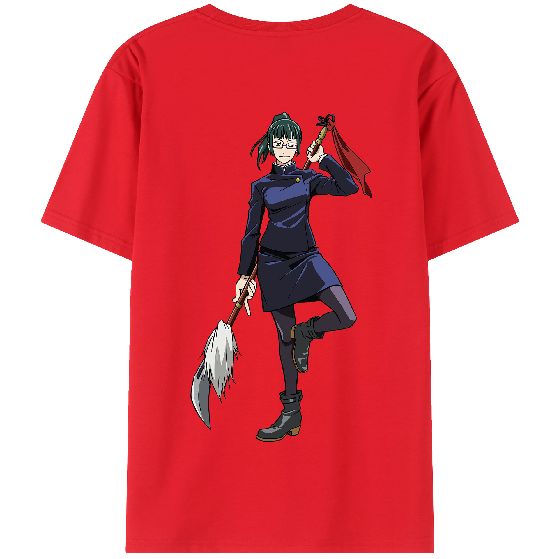 （画像用） 呪術廻戦 Jujutsu Kaisen 綿100％半袖Tシャツ（背面プリント）