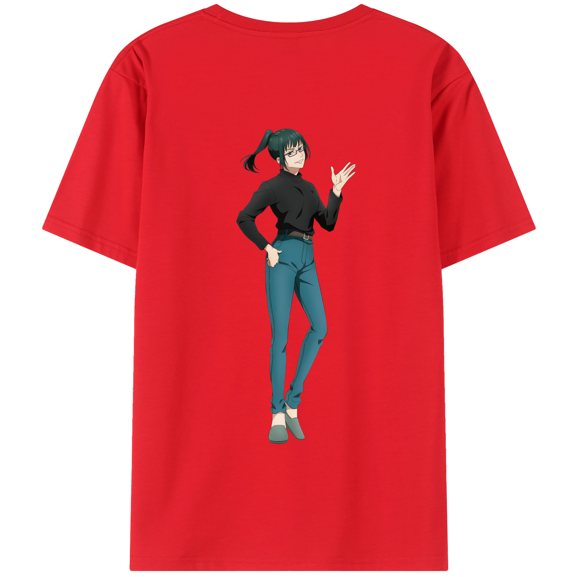 （画像用） 呪術廻戦 Jujutsu Kaisen 綿100％半袖Tシャツ（背面プリント）