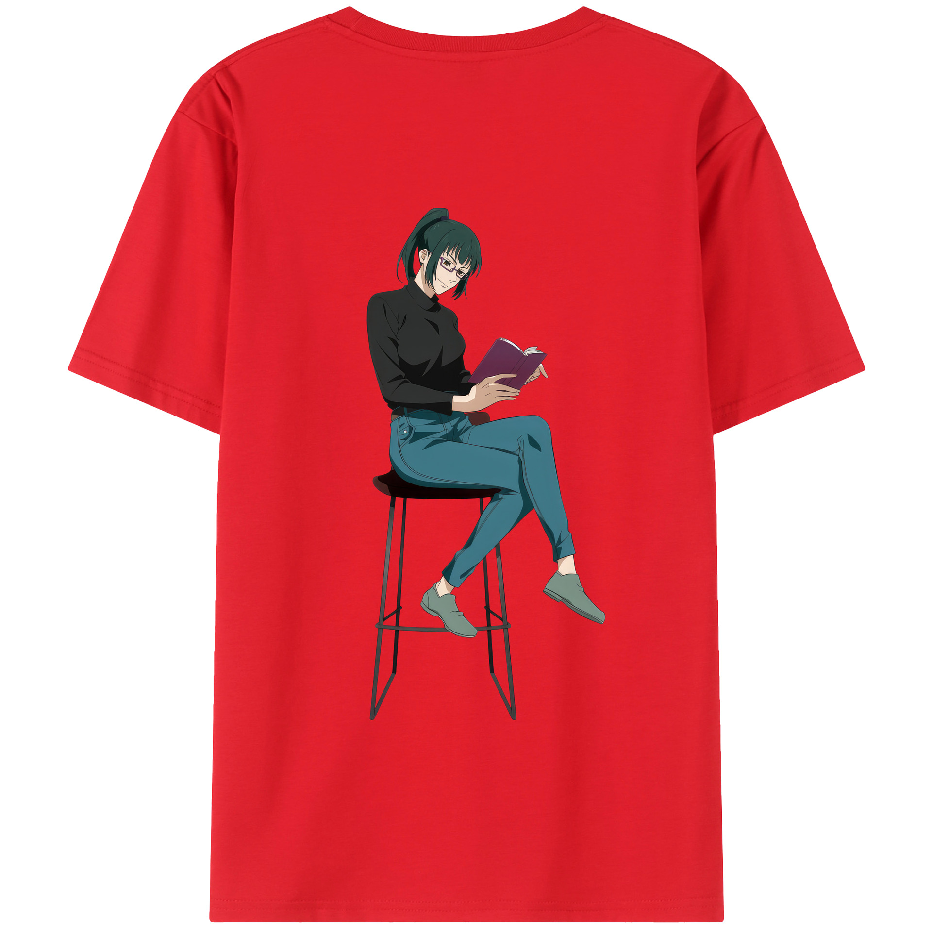 （画像用） 呪術廻戦 Jujutsu Kaisen 綿100％半袖Tシャツ（背面プリント）