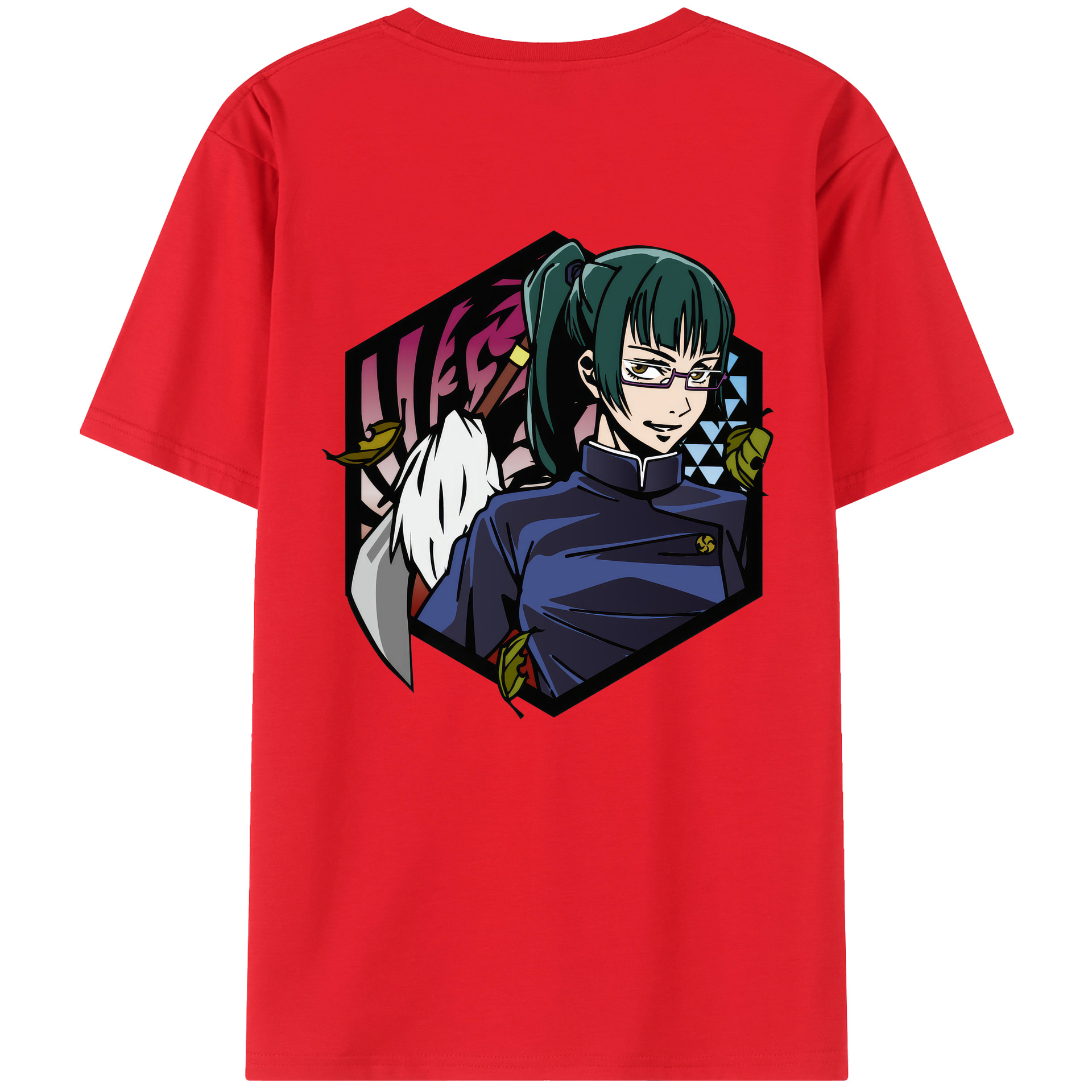 （画像用） 呪術廻戦 Jujutsu Kaisen 綿100％半袖Tシャツ（背面プリント）