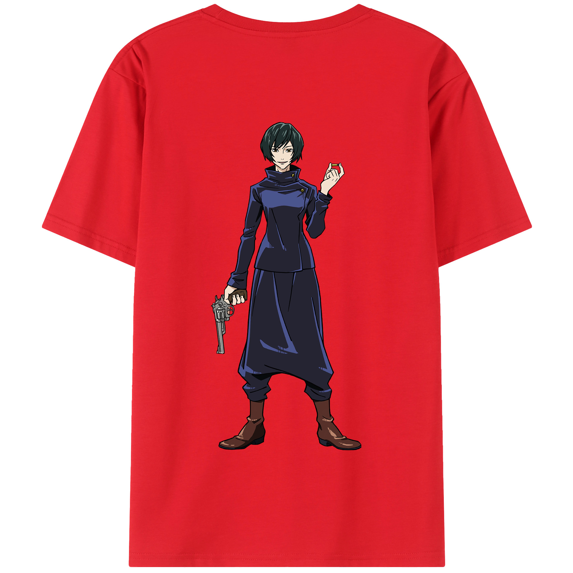 （画像用） 呪術廻戦 Jujutsu Kaisen 綿100％半袖Tシャツ（背面プリント）