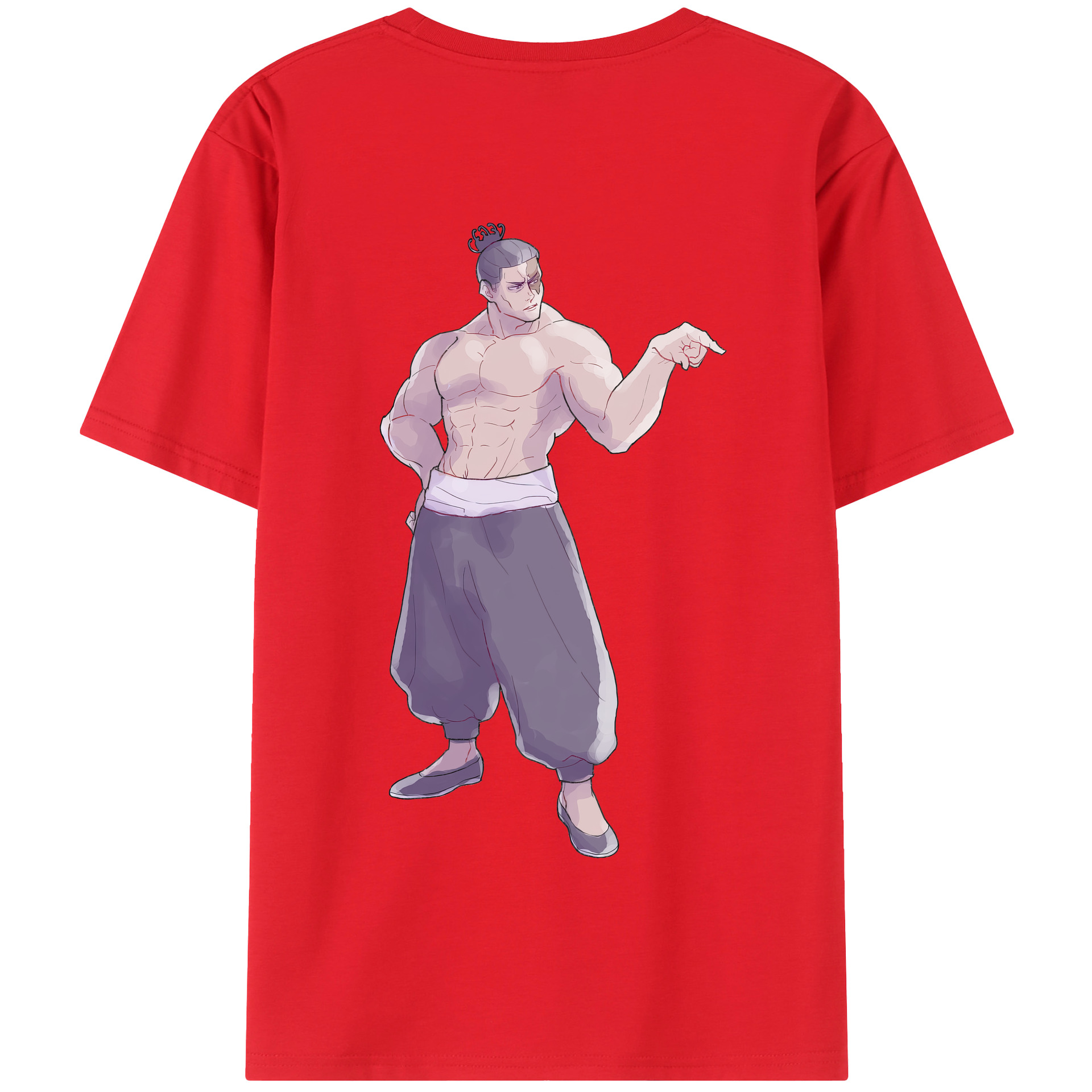 （画像用） 呪術廻戦 Jujutsu Kaisen 綿100％半袖Tシャツ（背面プリント）