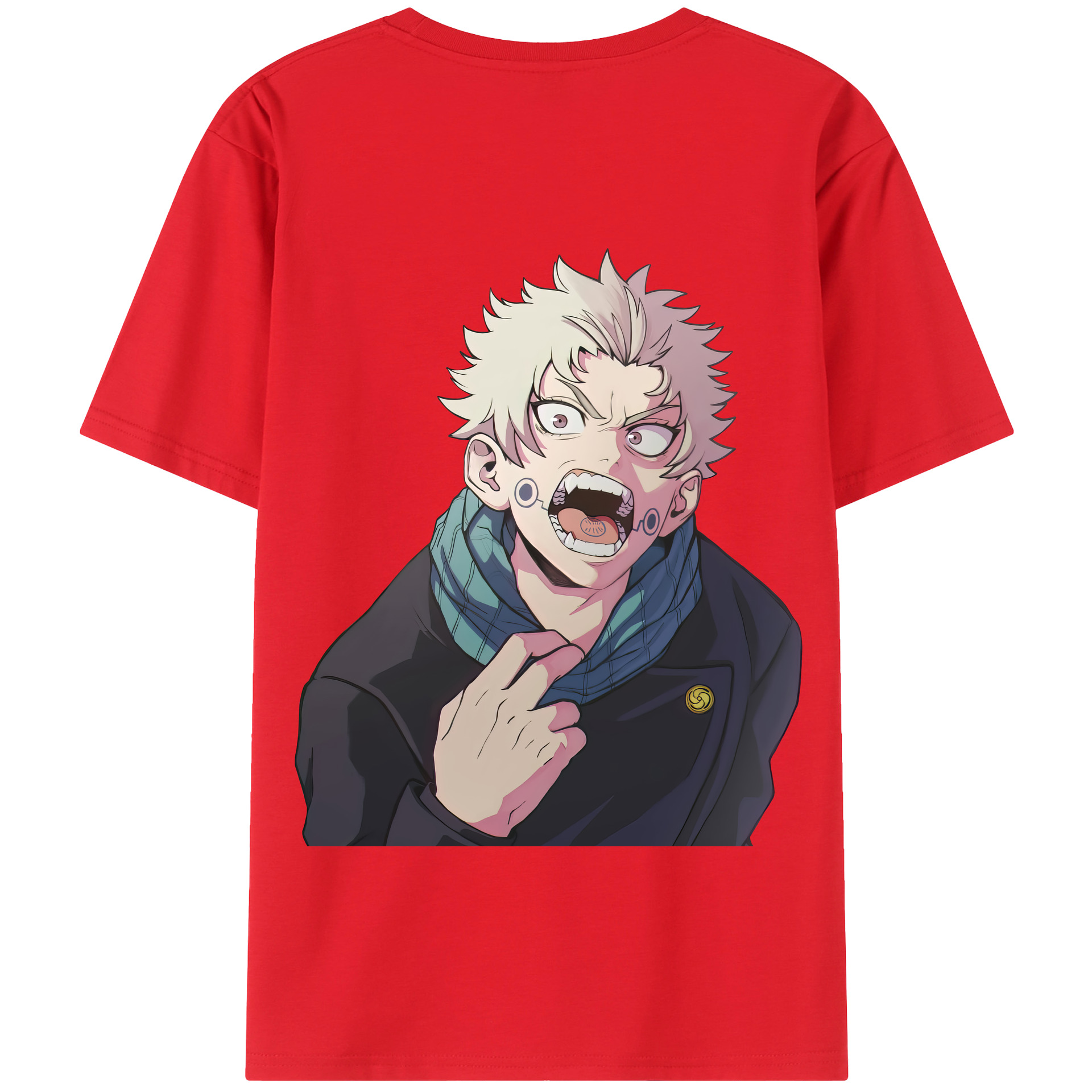 （画像用） 呪術廻戦 Jujutsu Kaisen 綿100％半袖Tシャツ（背面プリント）