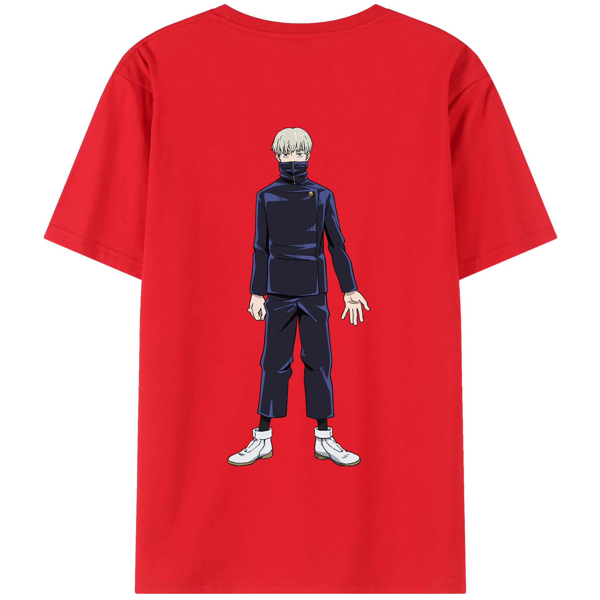 （画像用） 呪術廻戦 Jujutsu Kaisen 綿100％半袖Tシャツ（背面プリント）