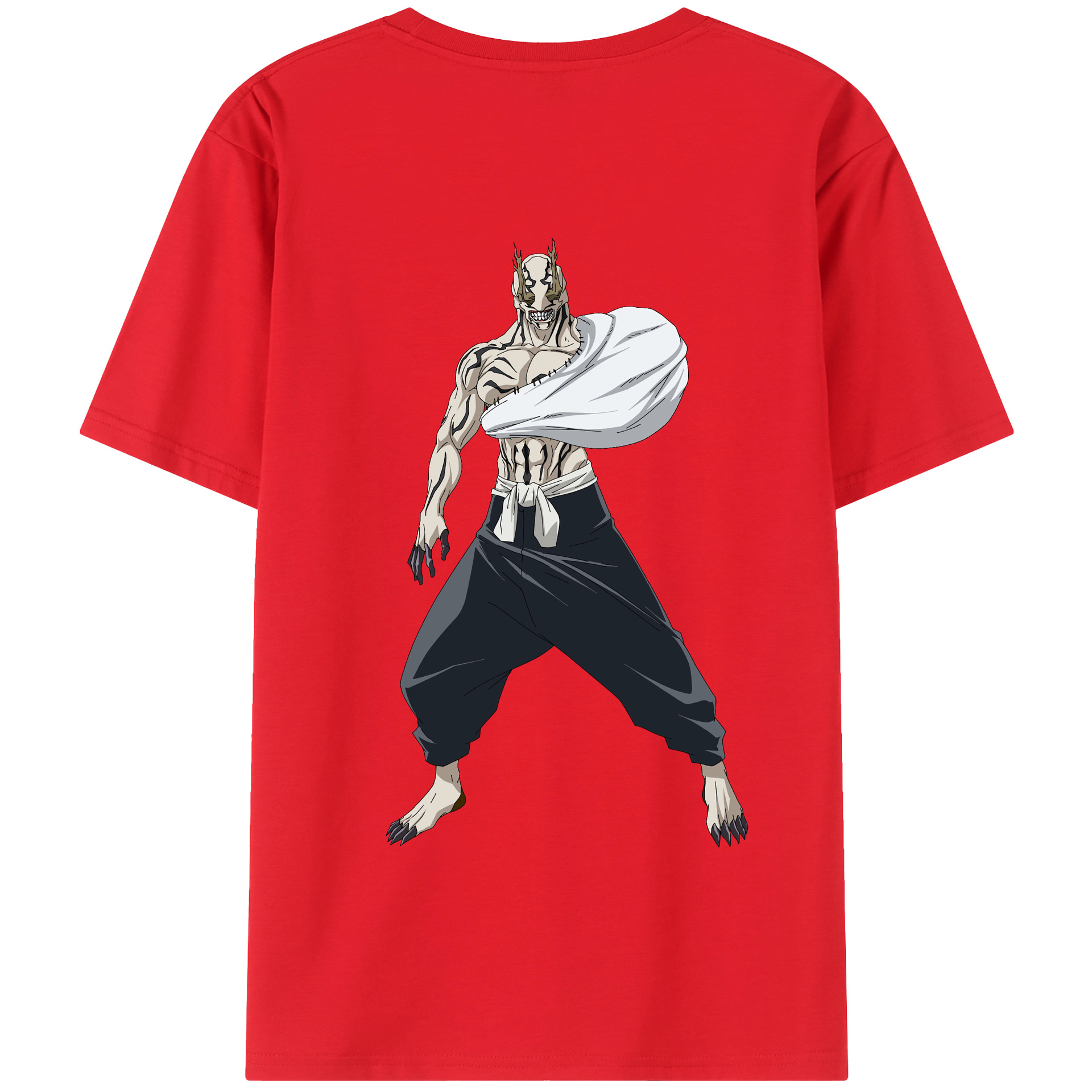 （画像用） 呪術廻戦 Jujutsu Kaisen 綿100％半袖Tシャツ（背面プリント）