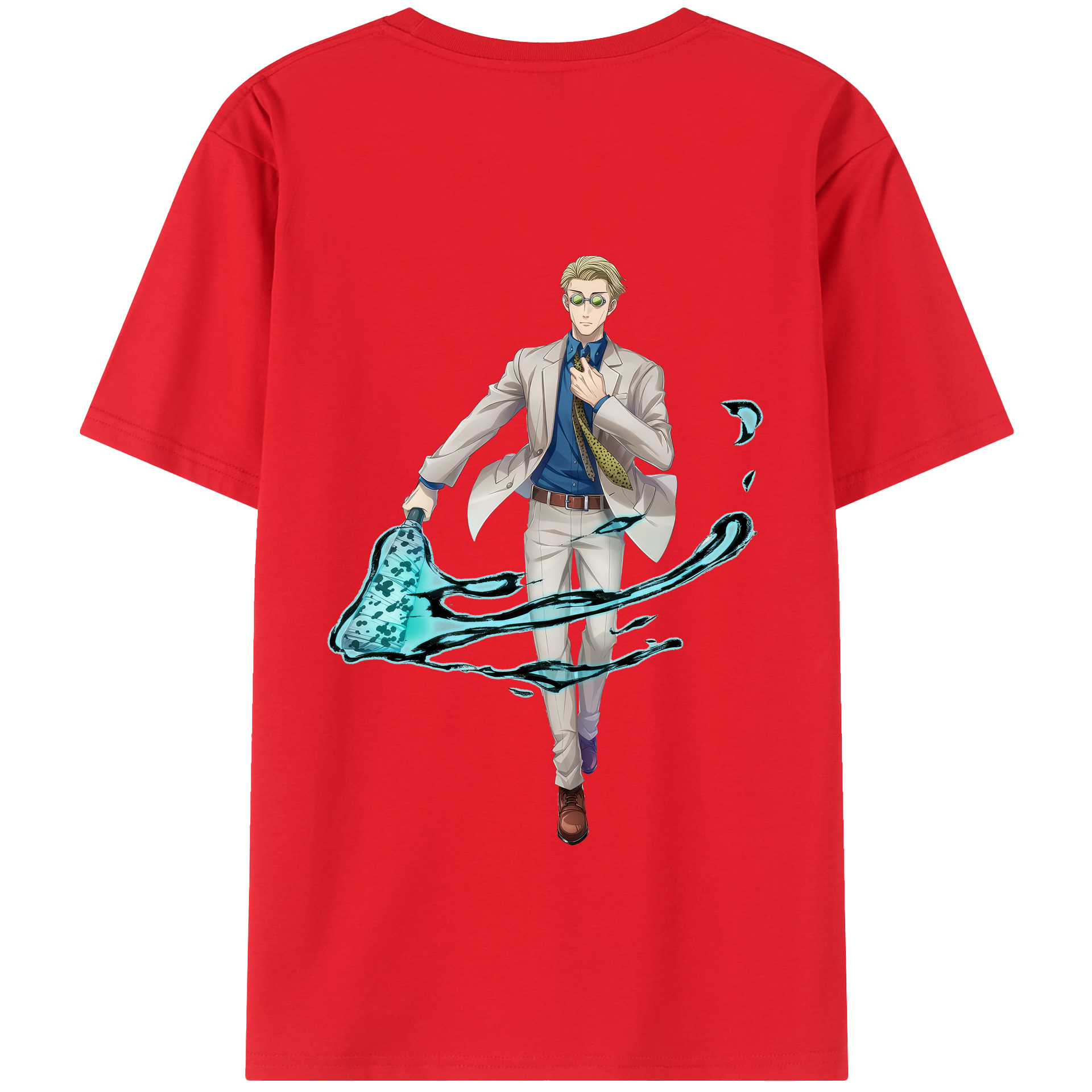 （画像用） 呪術廻戦 Jujutsu Kaisen 綿100％半袖Tシャツ（背面プリント）