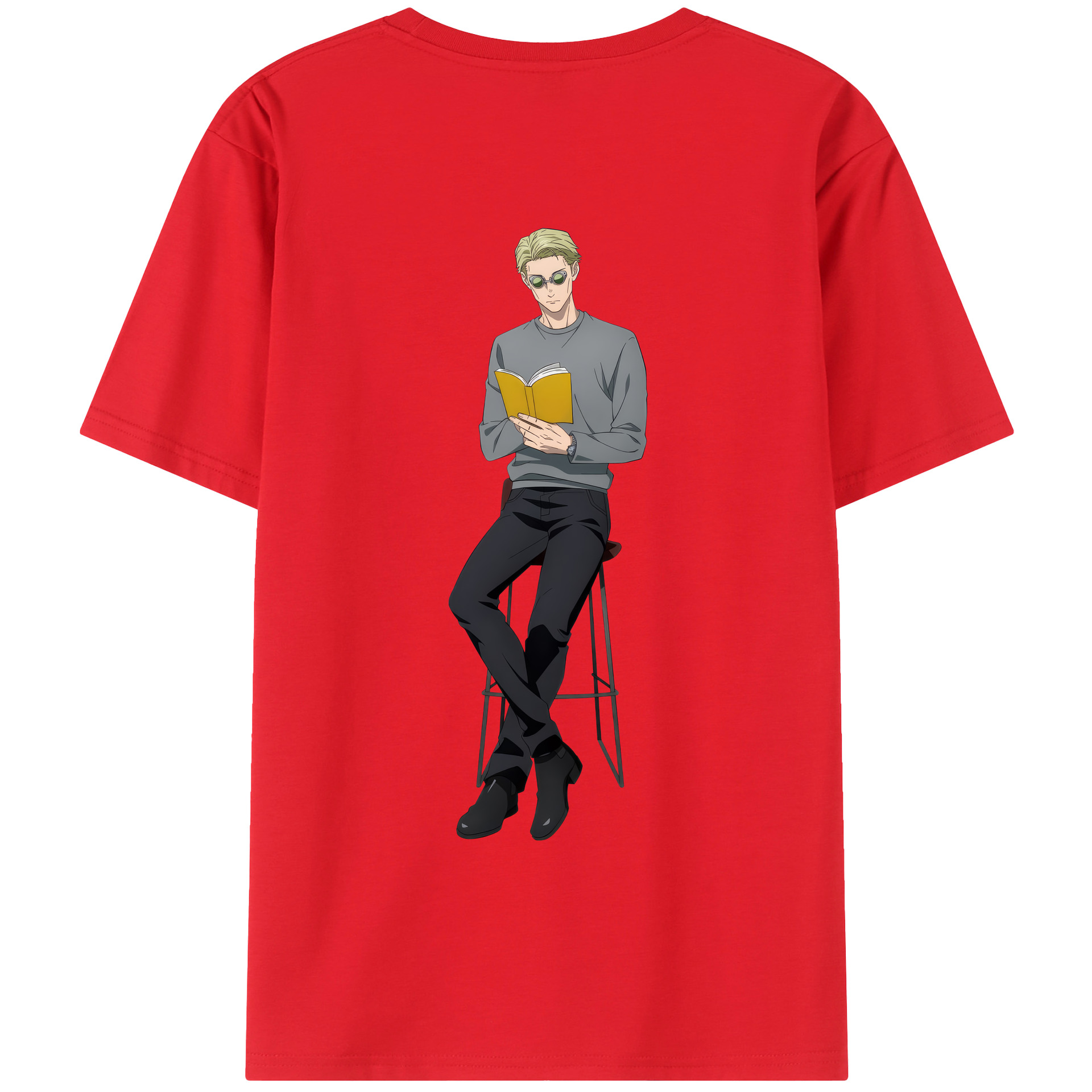 （画像用） 呪術廻戦 Jujutsu Kaisen 綿100％半袖Tシャツ（背面プリント）