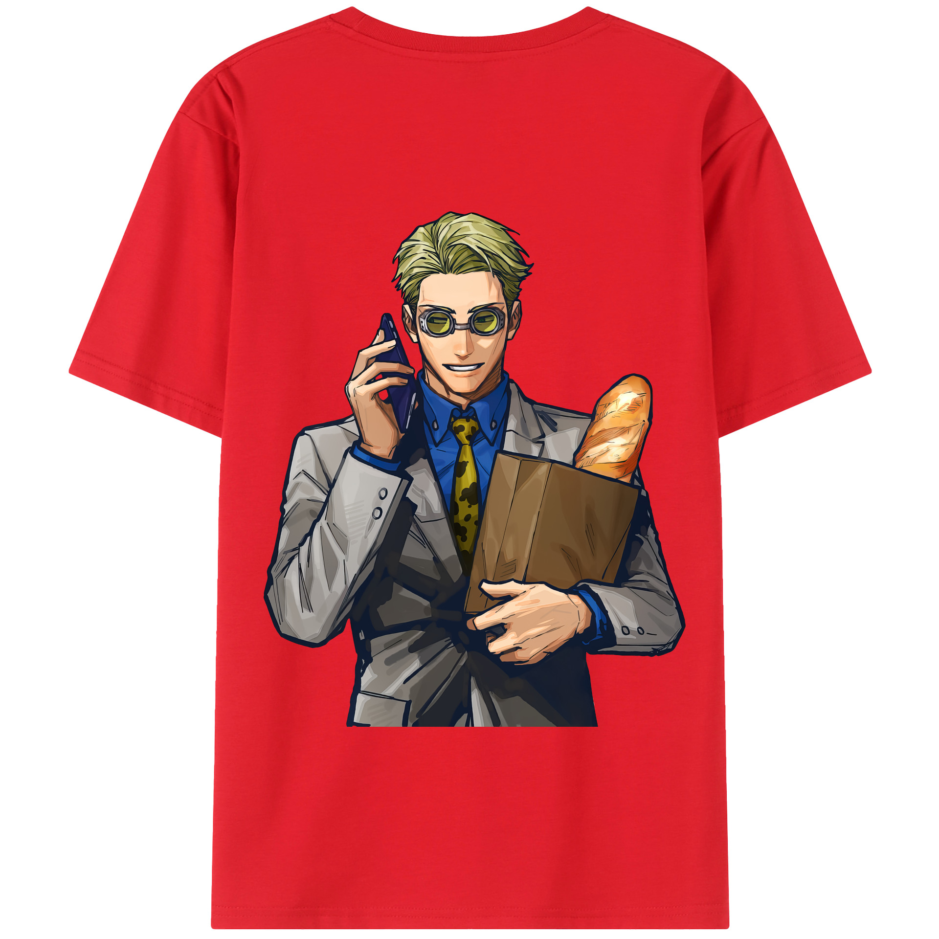 （画像用） 呪術廻戦 Jujutsu Kaisen 綿100％半袖Tシャツ（背面プリント）