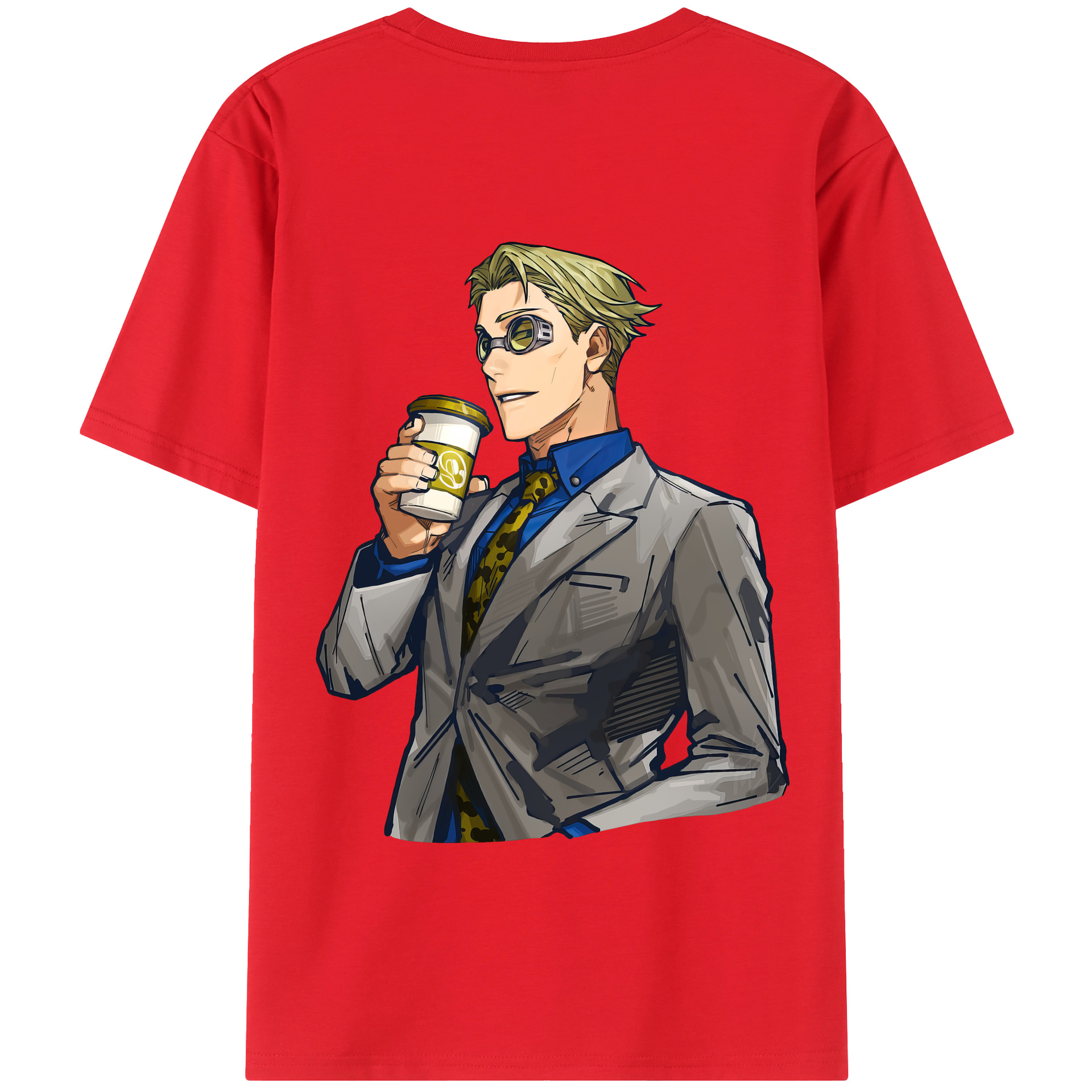 （画像用） 呪術廻戦 Jujutsu Kaisen 綿100％半袖Tシャツ（背面プリント）