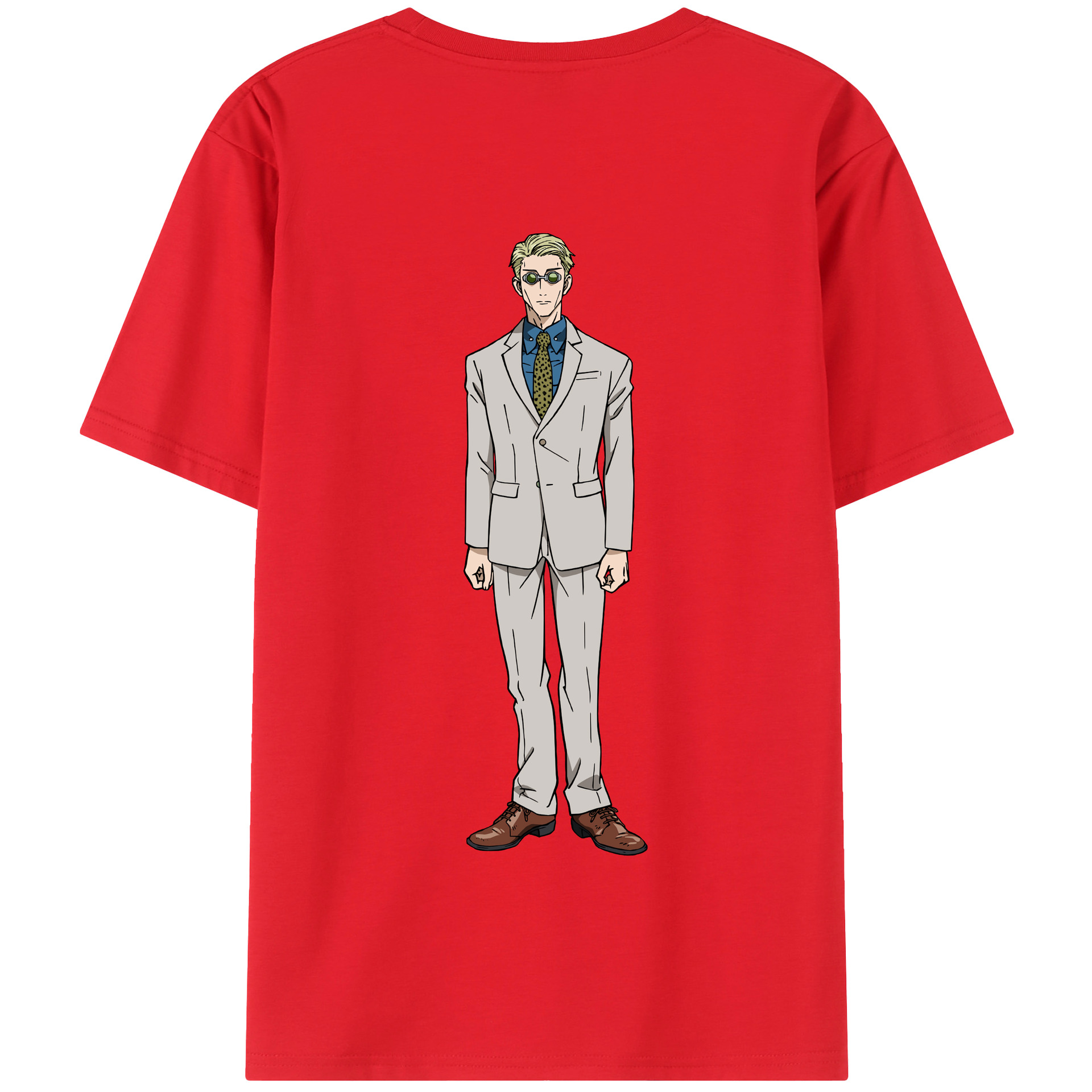（画像用） 呪術廻戦 Jujutsu Kaisen 綿100％半袖Tシャツ（背面プリント）