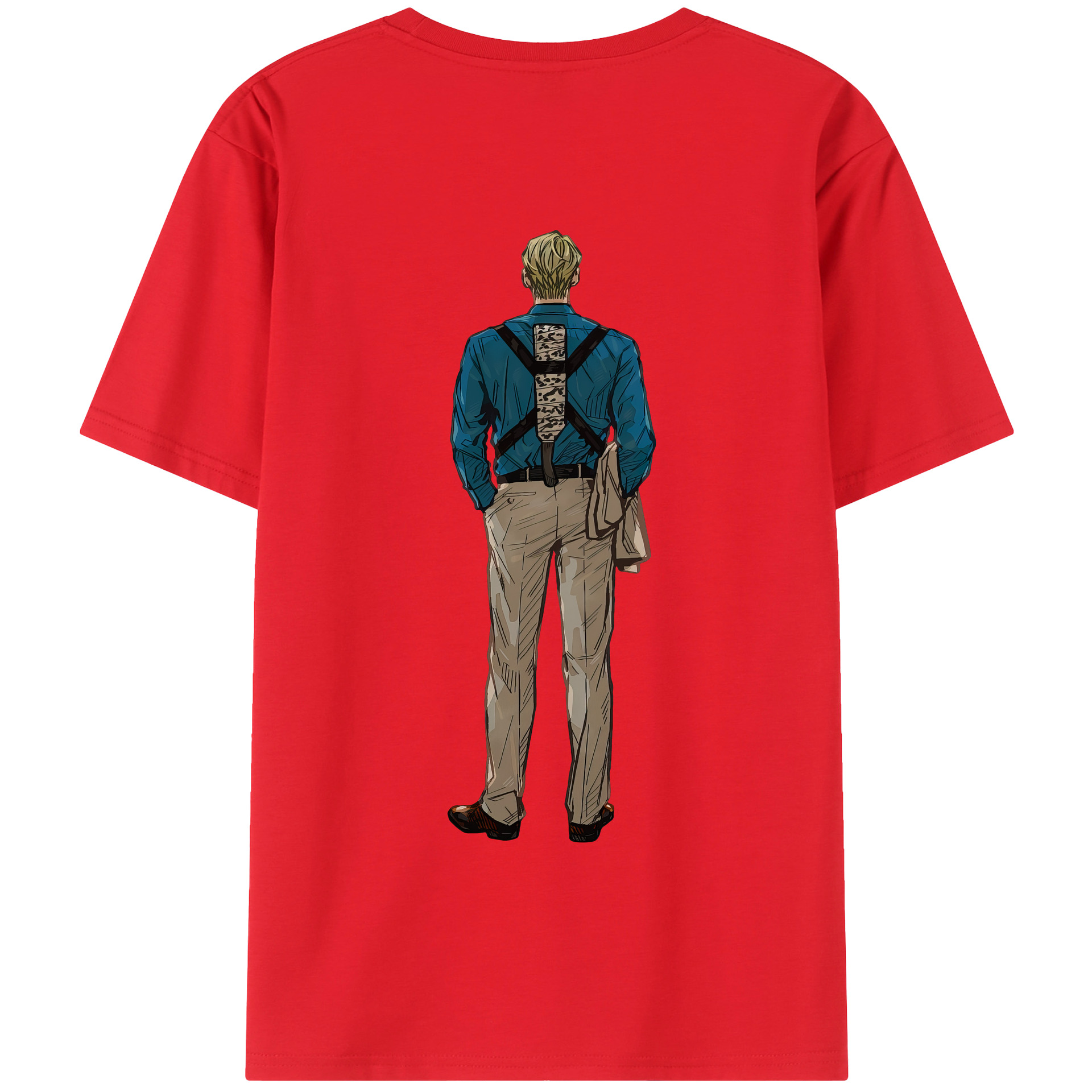 （画像用） 呪術廻戦 Jujutsu Kaisen 綿100％半袖Tシャツ（背面プリント）