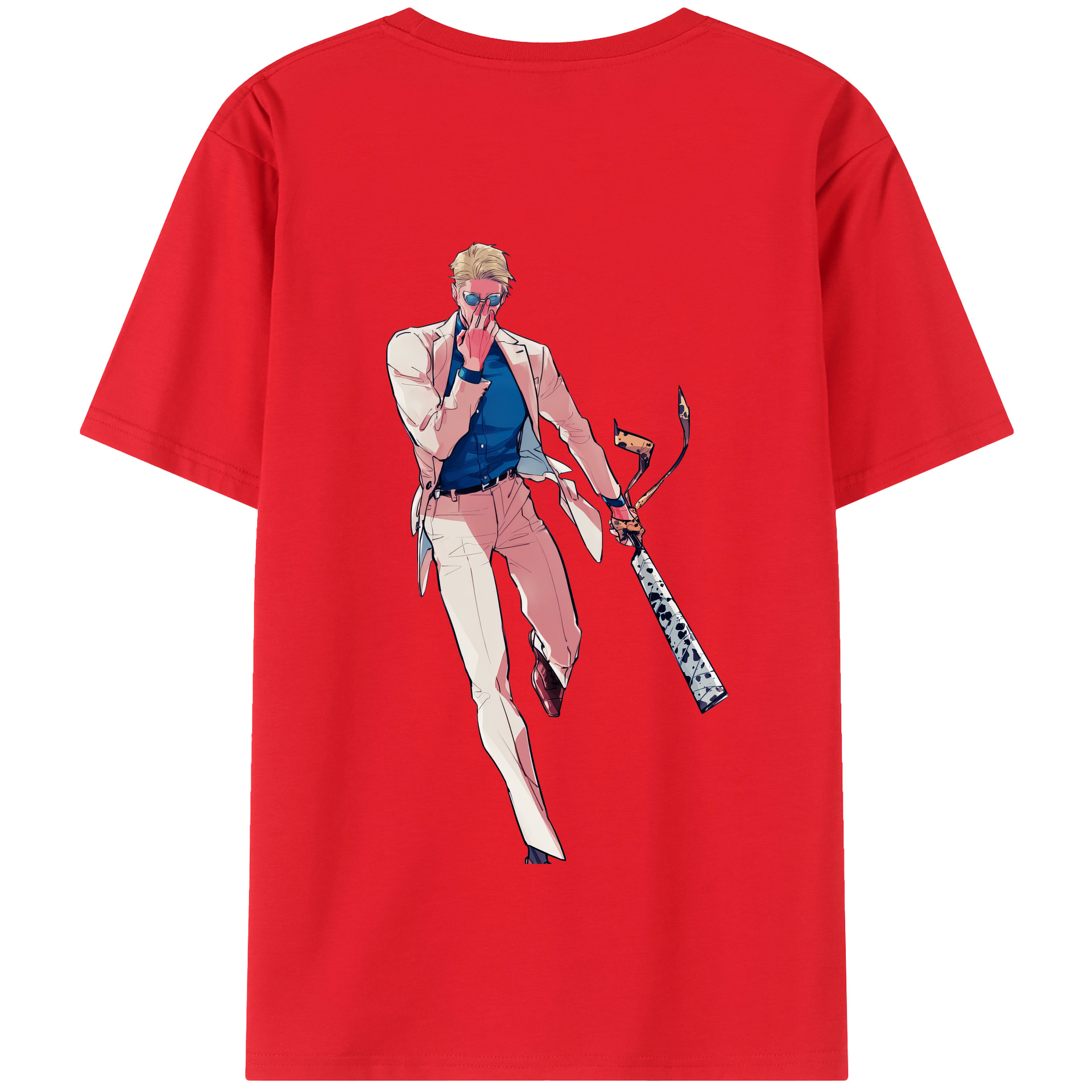 （画像用） 呪術廻戦 Jujutsu Kaisen 綿100％半袖Tシャツ（背面プリント）