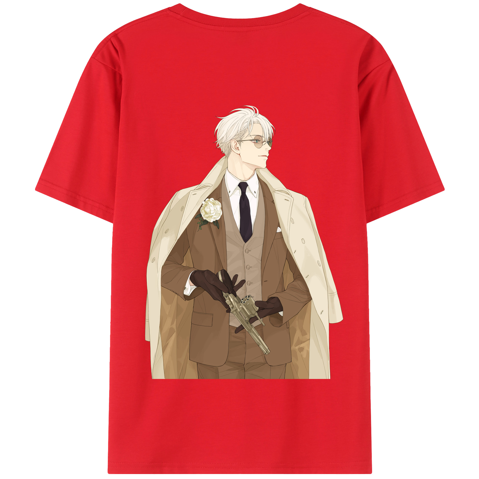 （画像用） 呪術廻戦 Jujutsu Kaisen 綿100％半袖Tシャツ（背面プリント）