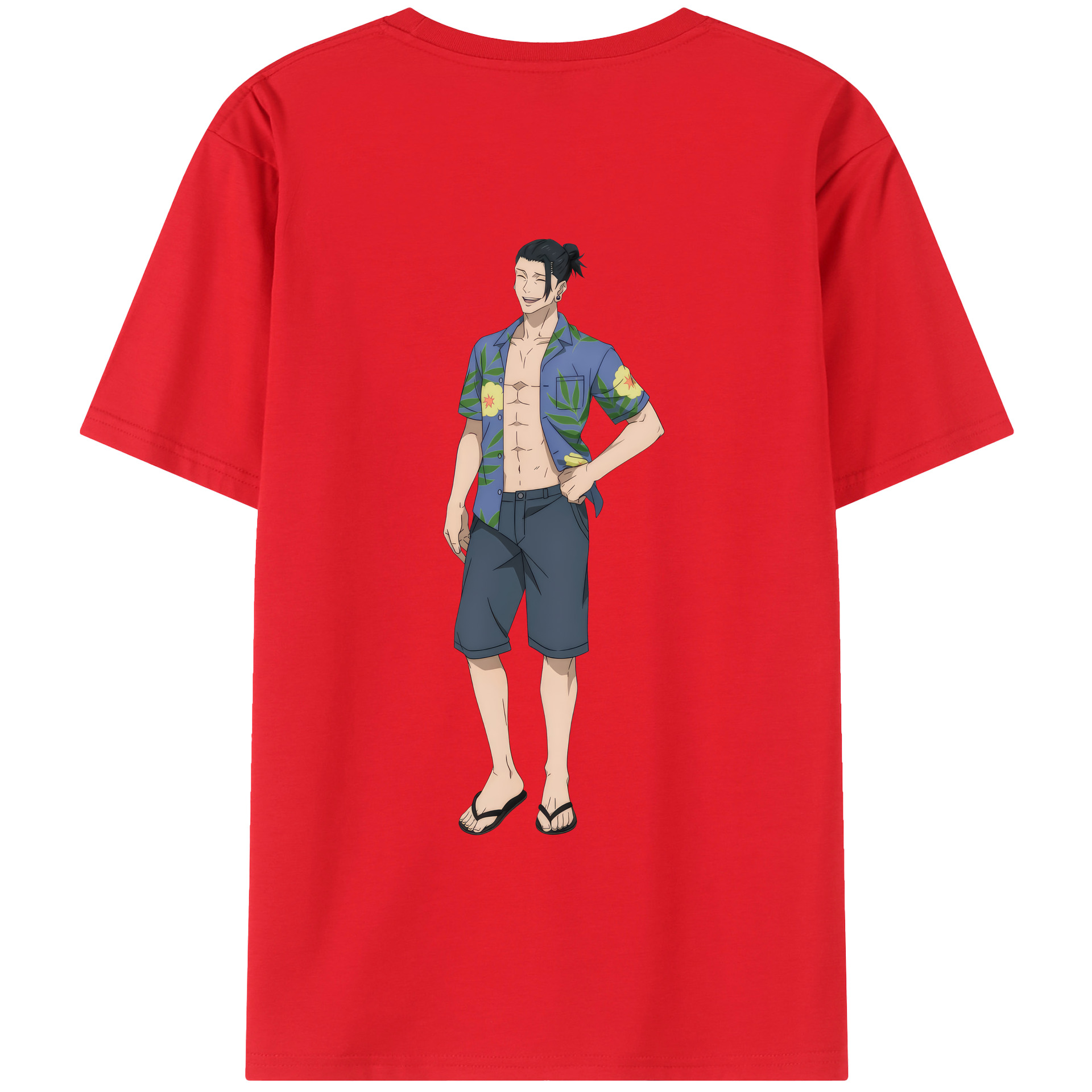 （画像用） 呪術廻戦 Jujutsu Kaisen 綿100％半袖Tシャツ（背面プリント）