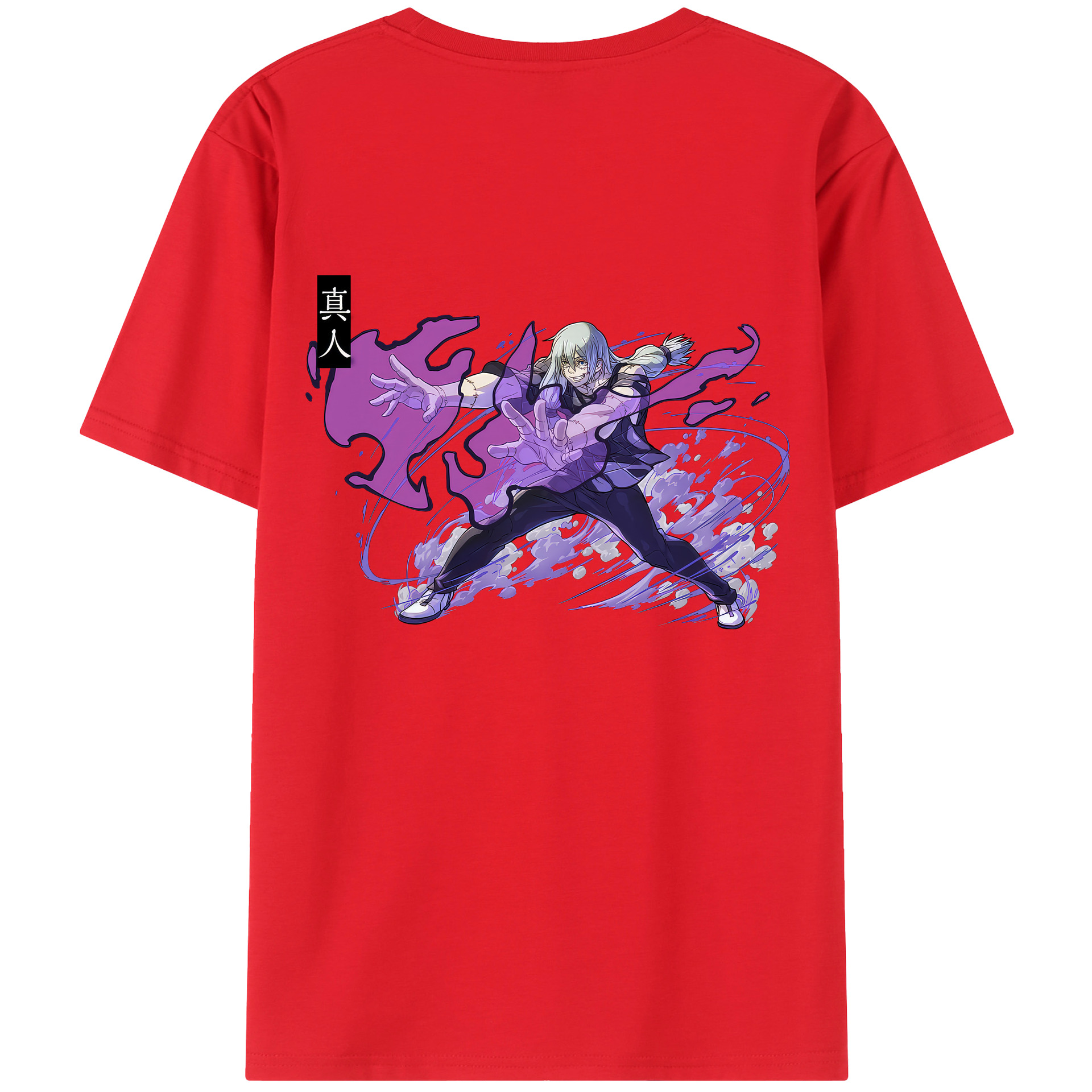 （画像用） 呪術廻戦 Jujutsu Kaisen 綿100％半袖Tシャツ（背面プリント）