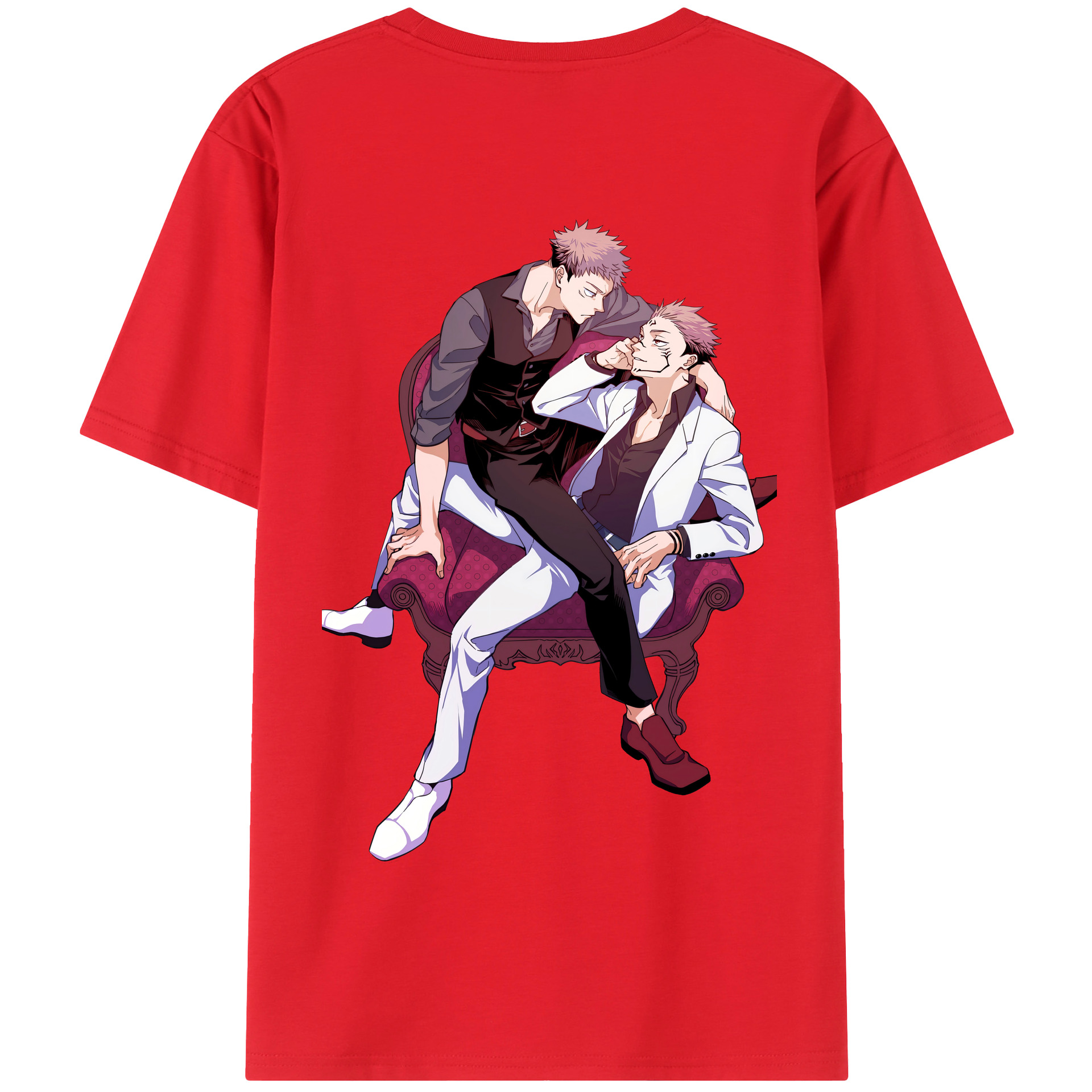 （画像用） 呪術廻戦 Jujutsu Kaisen 綿100％半袖Tシャツ（背面プリント）