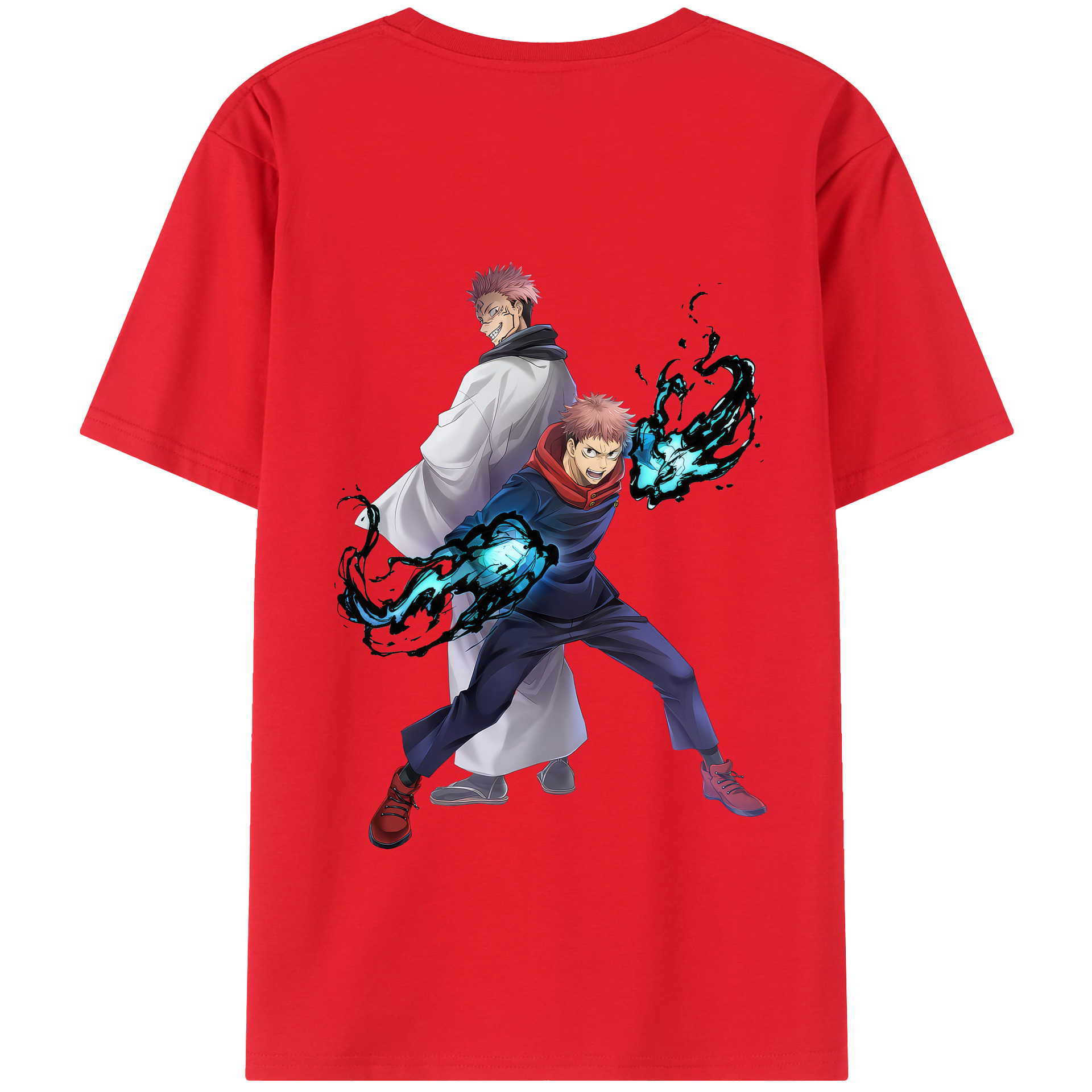（画像用） 呪術廻戦 Jujutsu Kaisen 綿100％半袖Tシャツ（背面プリント）