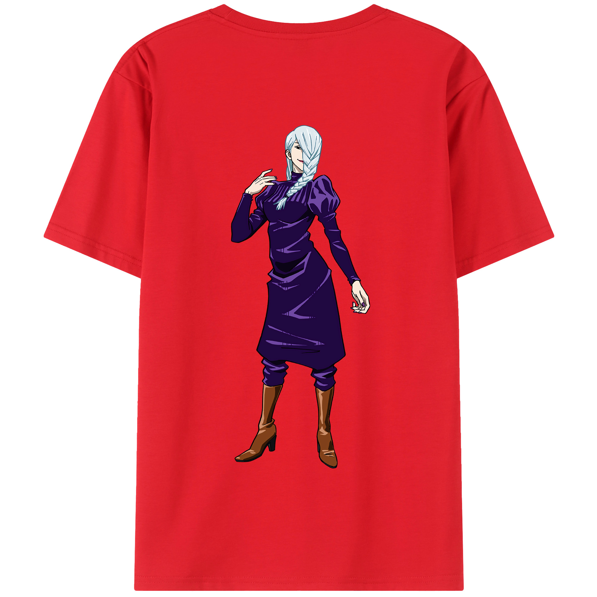 （画像用） 呪術廻戦 Jujutsu Kaisen 綿100％半袖Tシャツ（背面プリント）