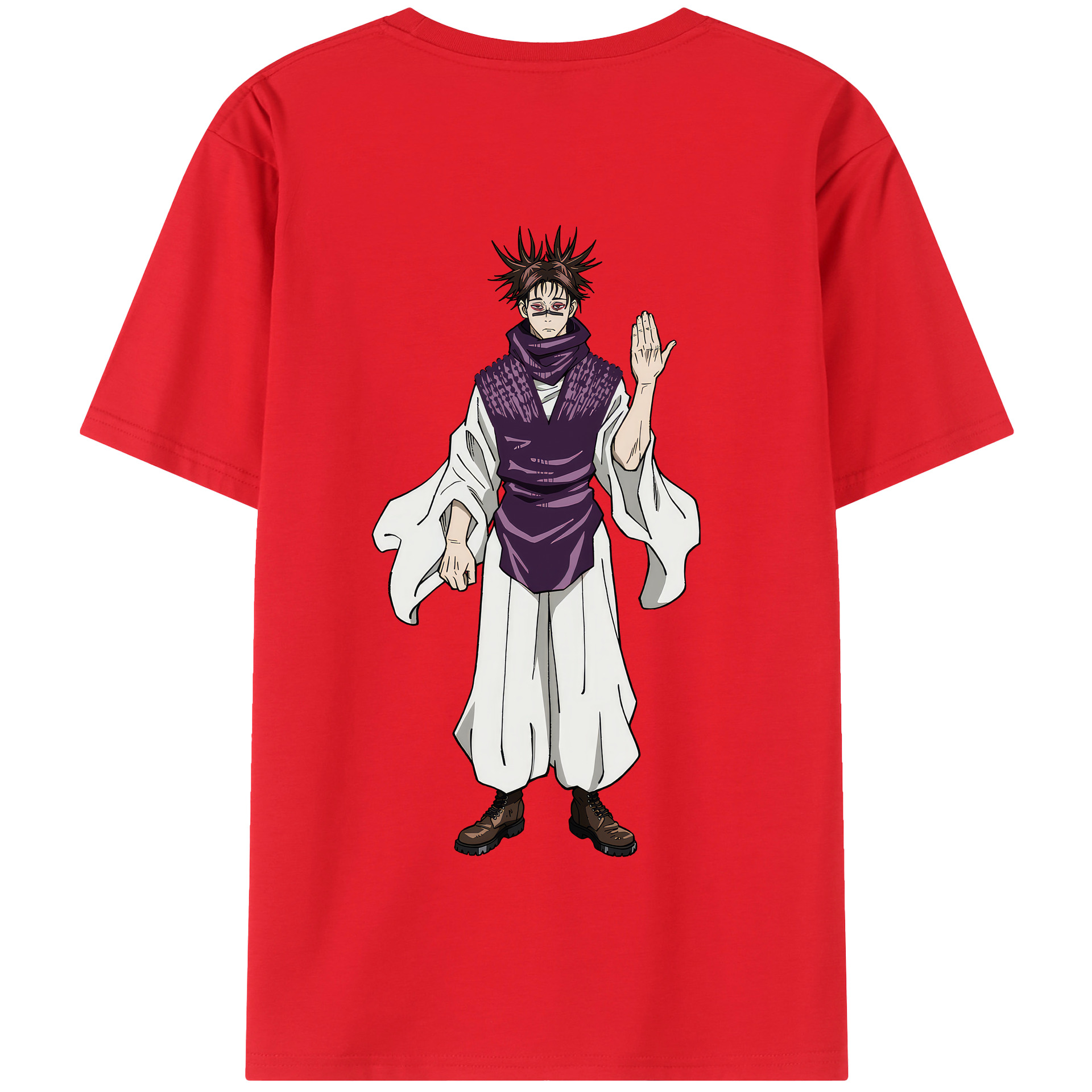 （画像用） 呪術廻戦 Jujutsu Kaisen 綿100％半袖Tシャツ（背面プリント）