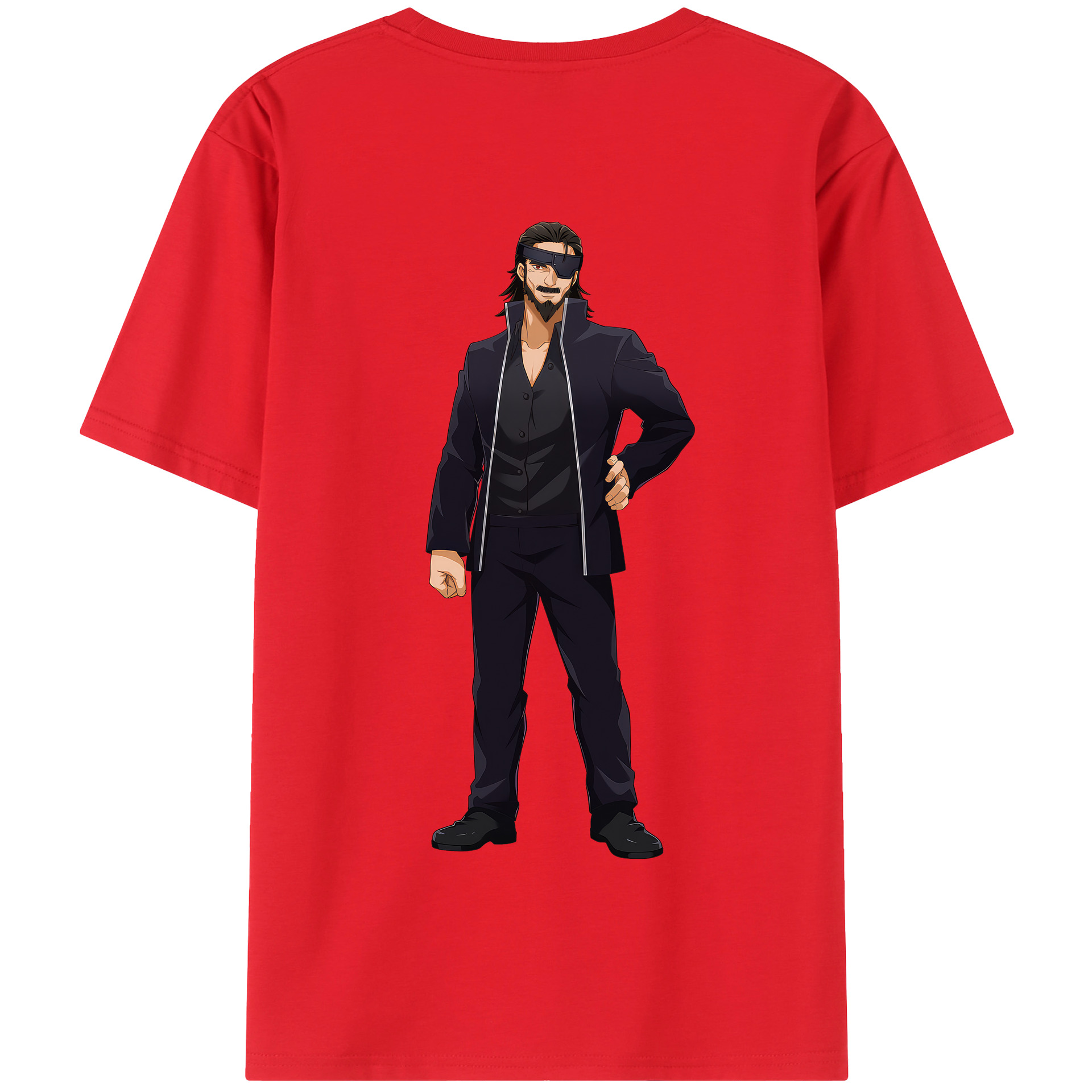 （画像用） 呪術廻戦 Jujutsu Kaisen 綿100％半袖Tシャツ（背面プリント）