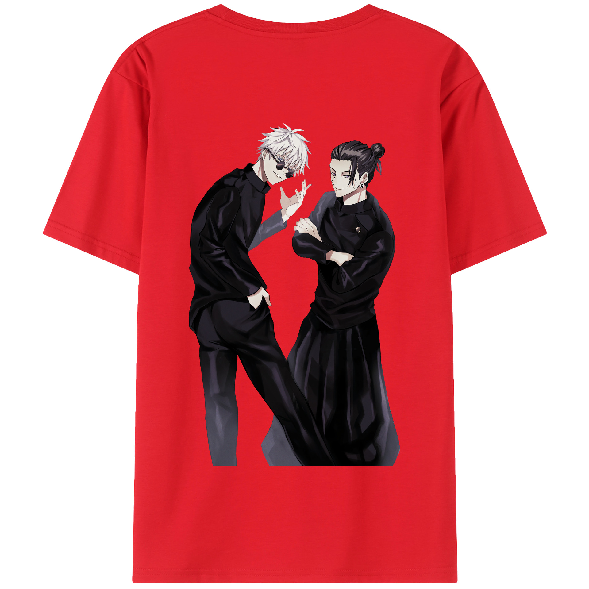 （画像用） 呪術廻戦 Jujutsu Kaisen 綿100％半袖Tシャツ（背面プリント）
