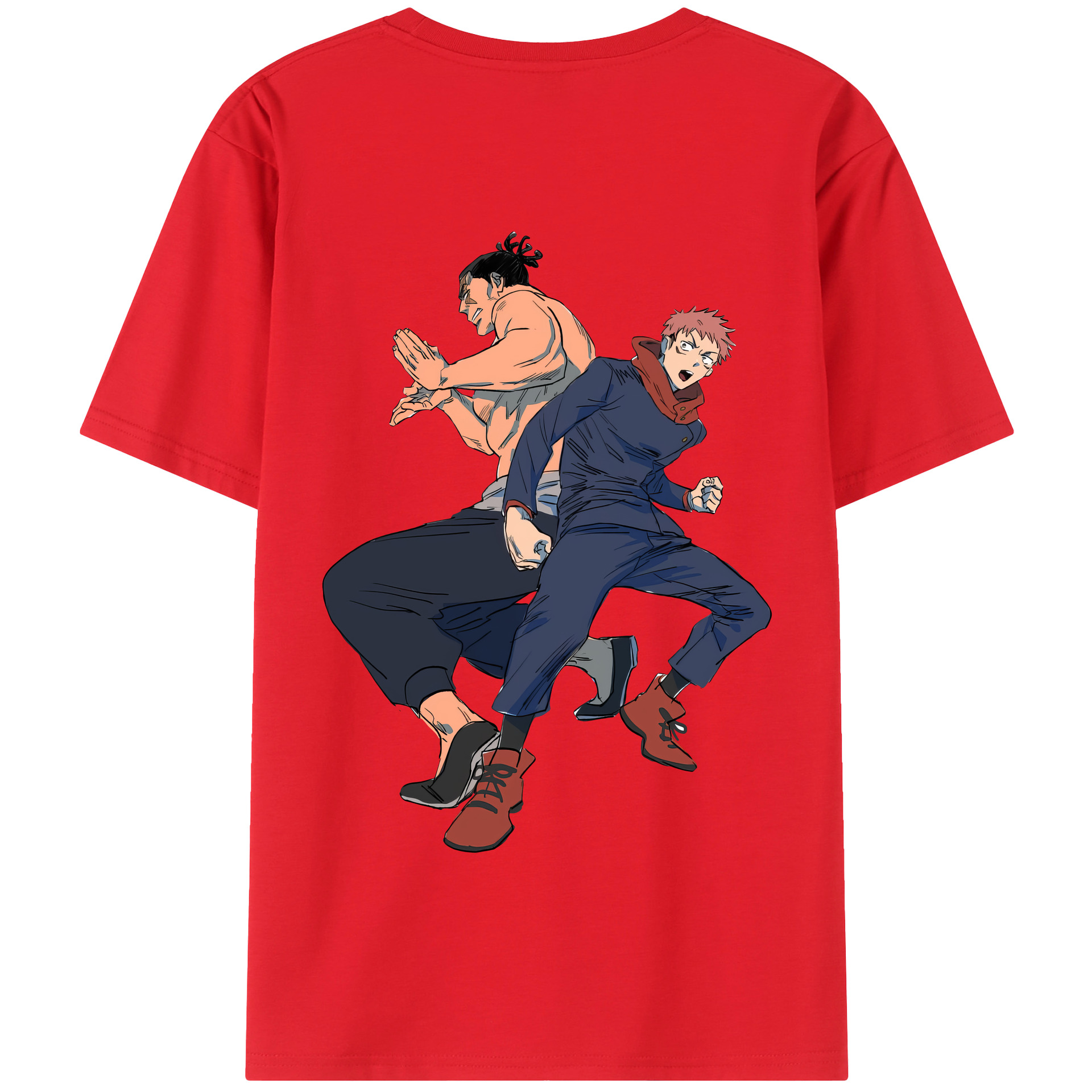 （画像用） 呪術廻戦 Jujutsu Kaisen 綿100％半袖Tシャツ（背面プリント）