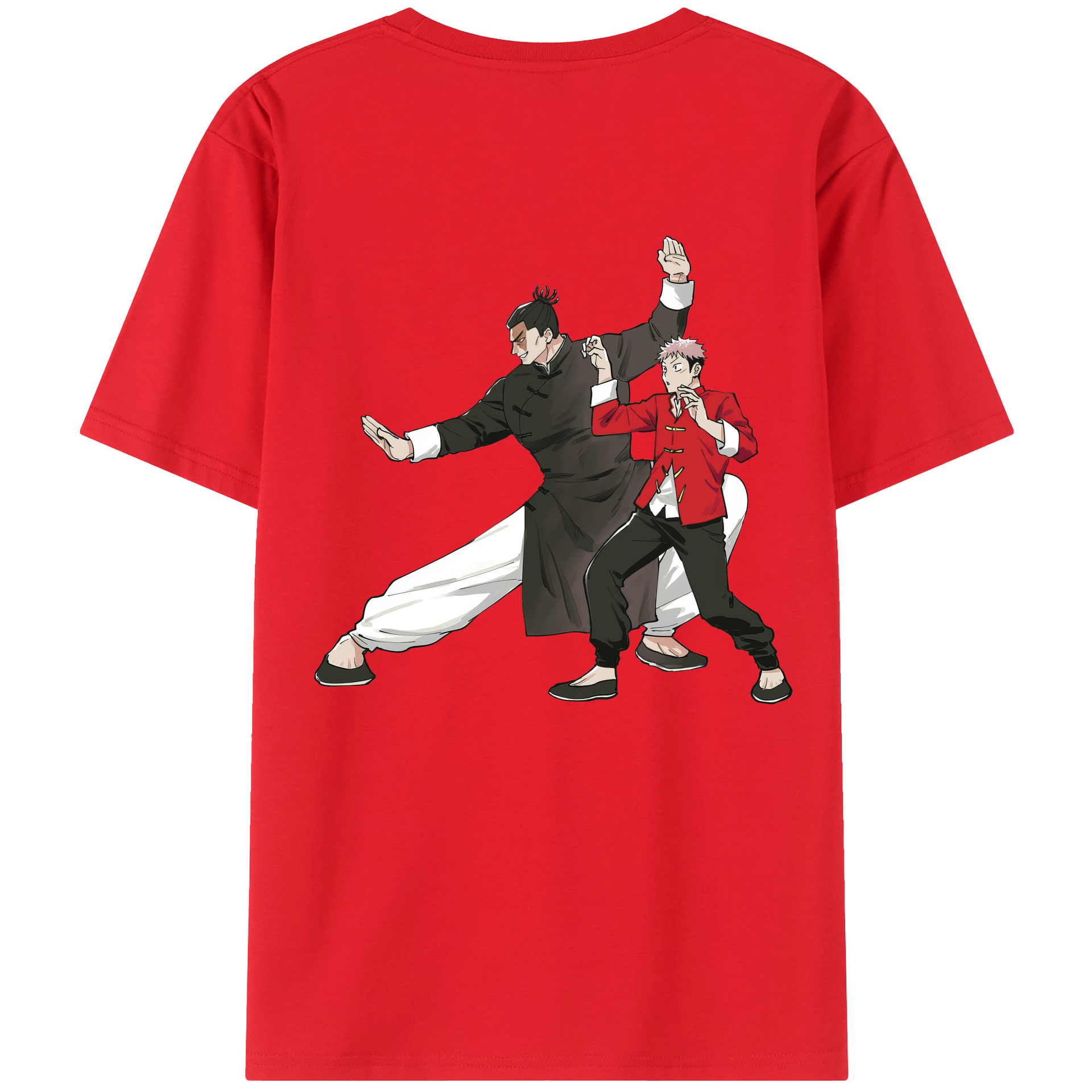 （画像用） 呪術廻戦 Jujutsu Kaisen 綿100％半袖Tシャツ（背面プリント）
