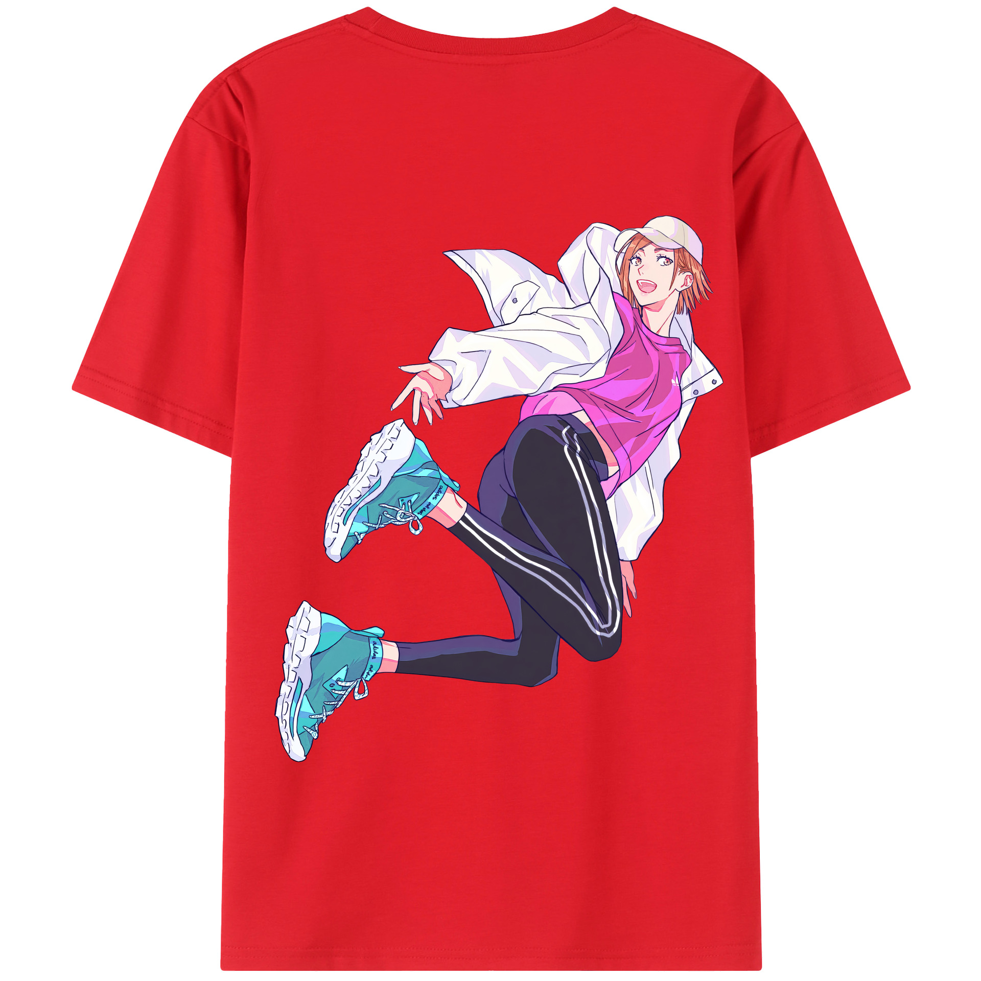 （画像用） 呪術廻戦 Jujutsu Kaisen 綿100％半袖Tシャツ（背面プリント）