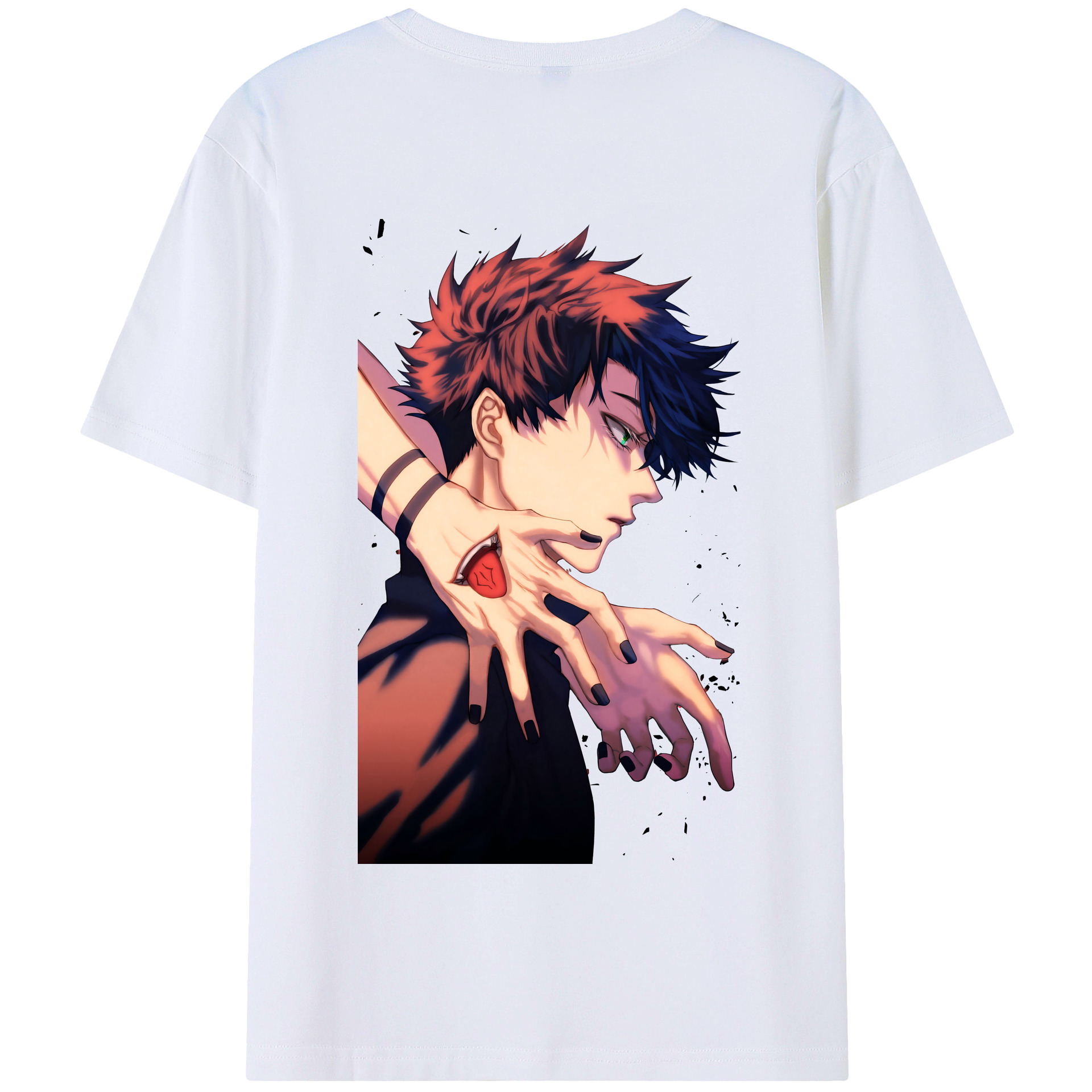 （画像用） 呪術廻戦 Jujutsu Kaisen 綿100％半袖Tシャツ（背面プリント）