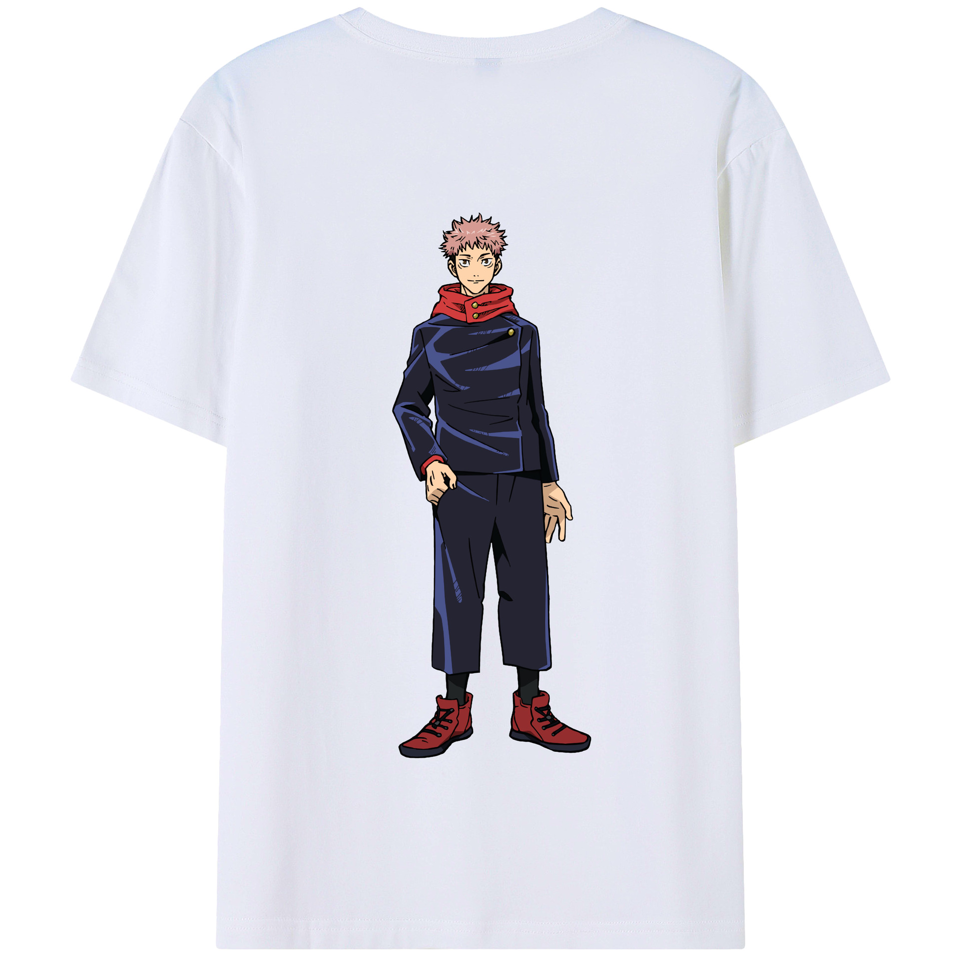 （画像用） 呪術廻戦 Jujutsu Kaisen 綿100％半袖Tシャツ（背面プリント）