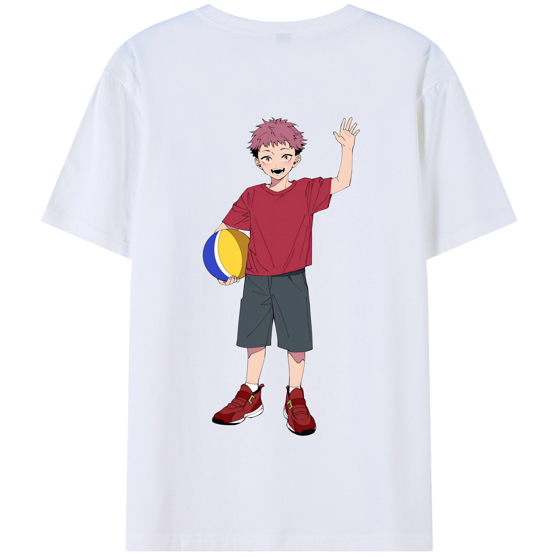 （画像用） 呪術廻戦 Jujutsu Kaisen 綿100％半袖Tシャツ（背面プリント）