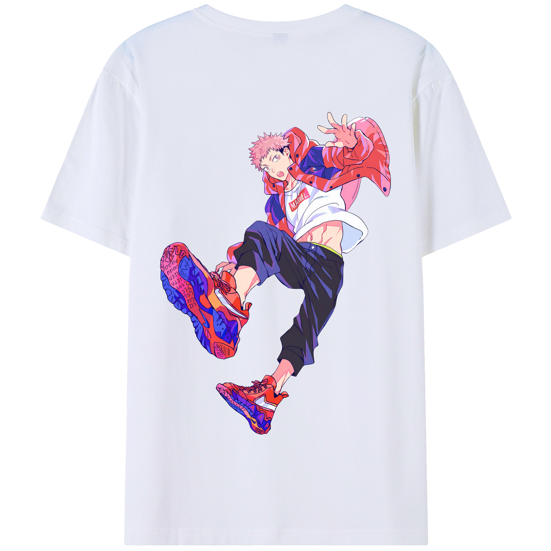 （画像用） 呪術廻戦 Jujutsu Kaisen 綿100％半袖Tシャツ（背面プリント）