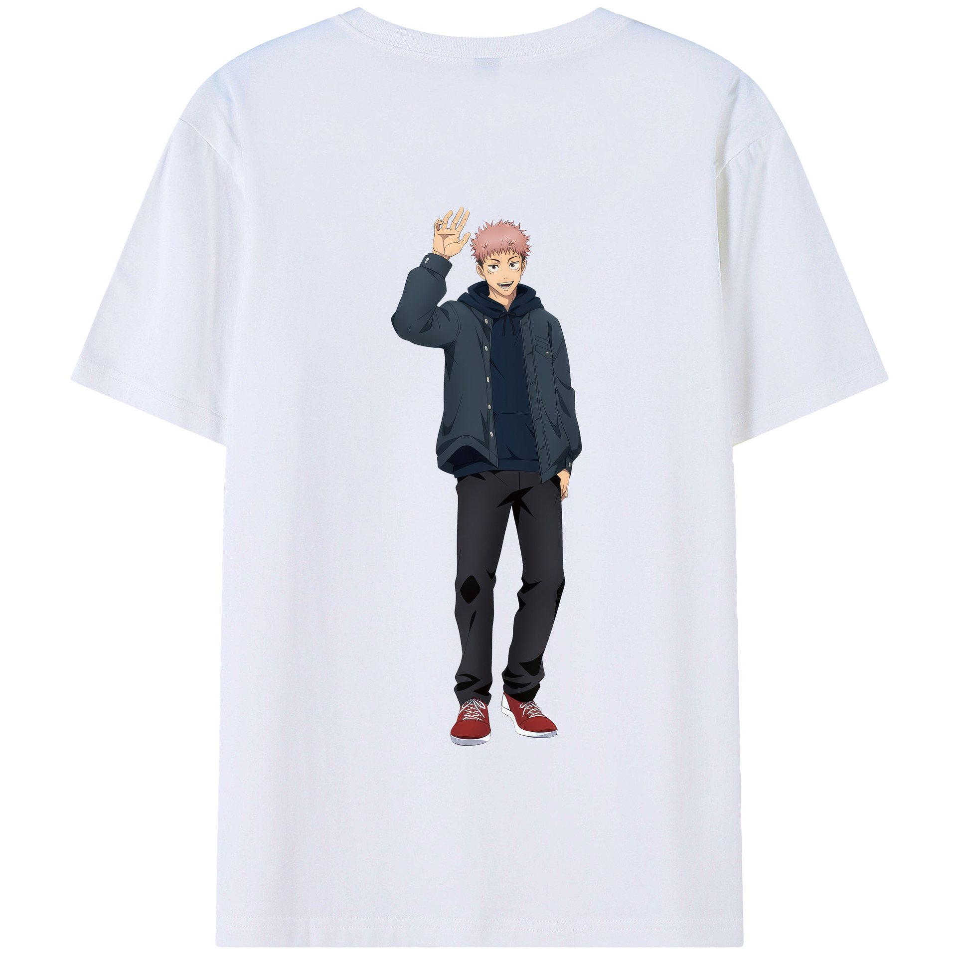 （画像用） 呪術廻戦 Jujutsu Kaisen 綿100％半袖Tシャツ（背面プリント）
