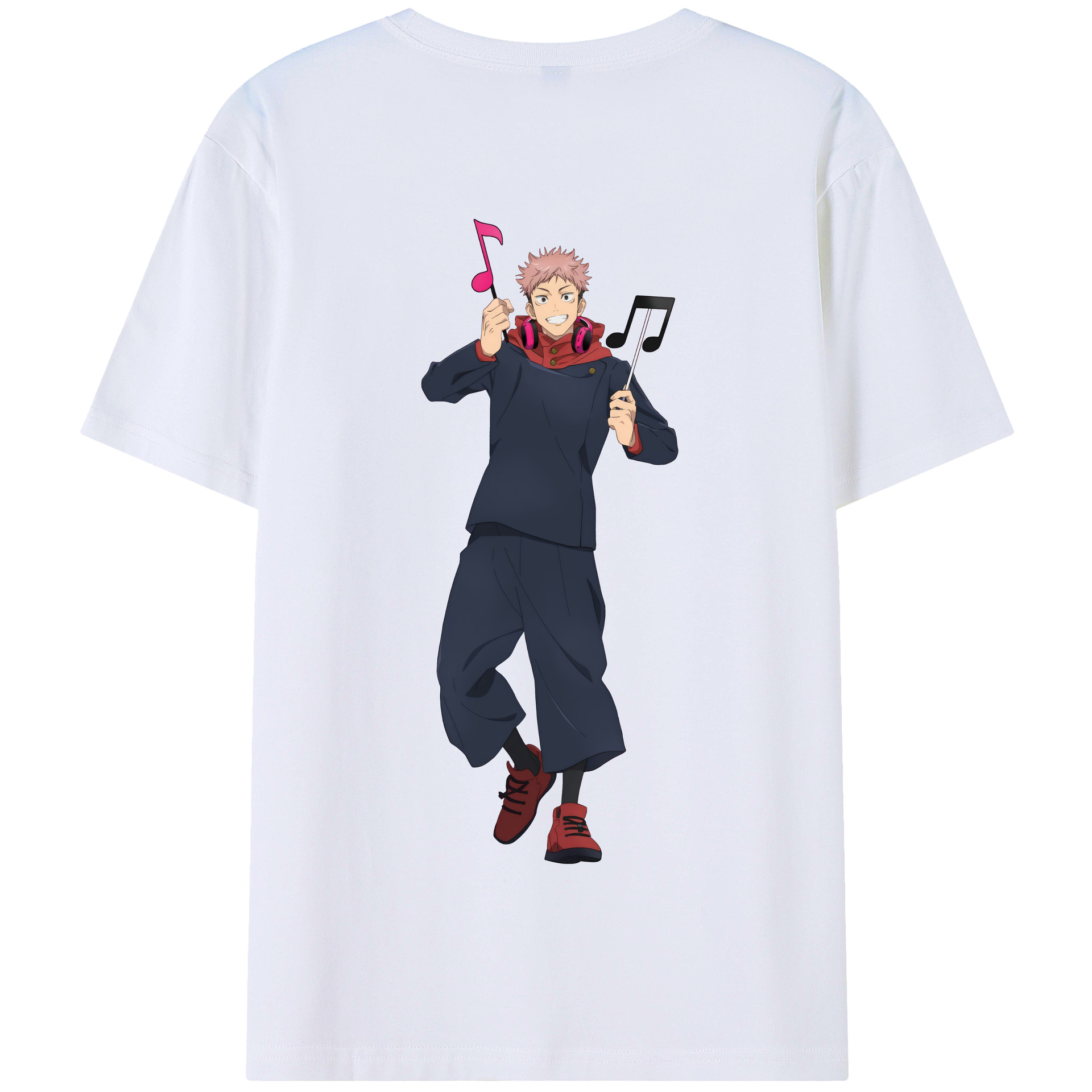 （画像用） 呪術廻戦 Jujutsu Kaisen 綿100％半袖Tシャツ（背面プリント）