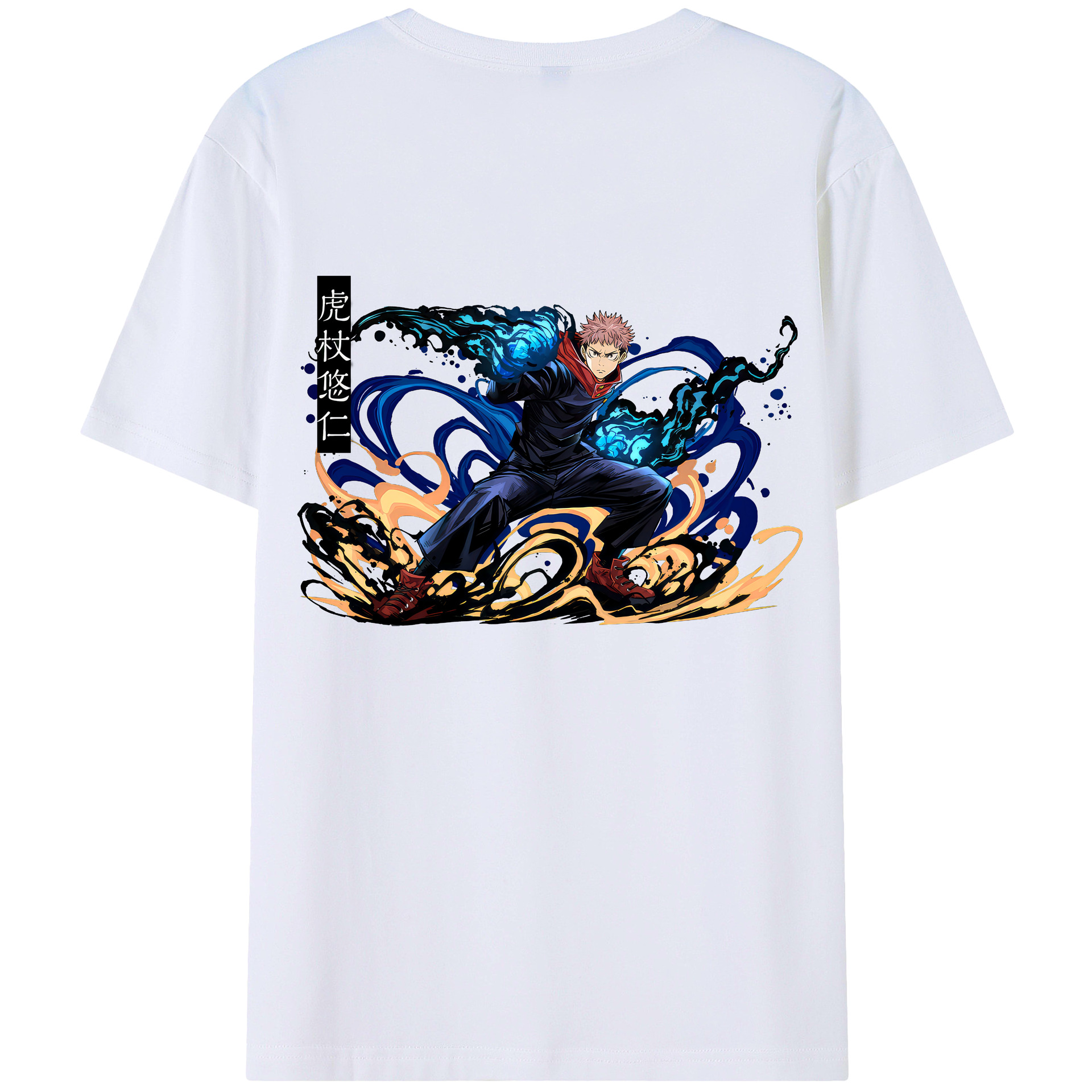 （画像用） 呪術廻戦 Jujutsu Kaisen 綿100％半袖Tシャツ（背面プリント）