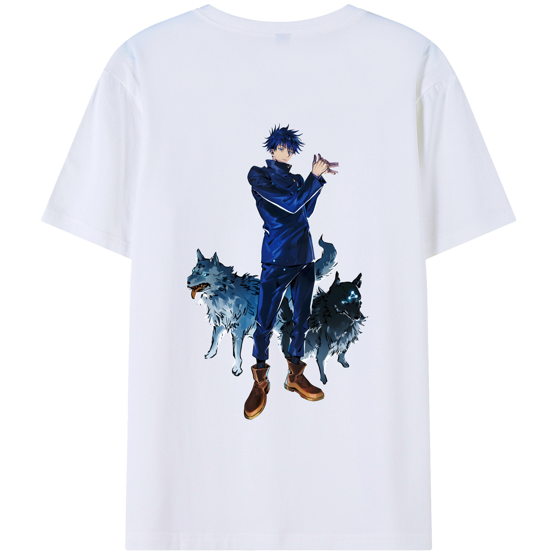（画像用） 呪術廻戦 Jujutsu Kaisen 綿100％半袖Tシャツ（背面プリント）
