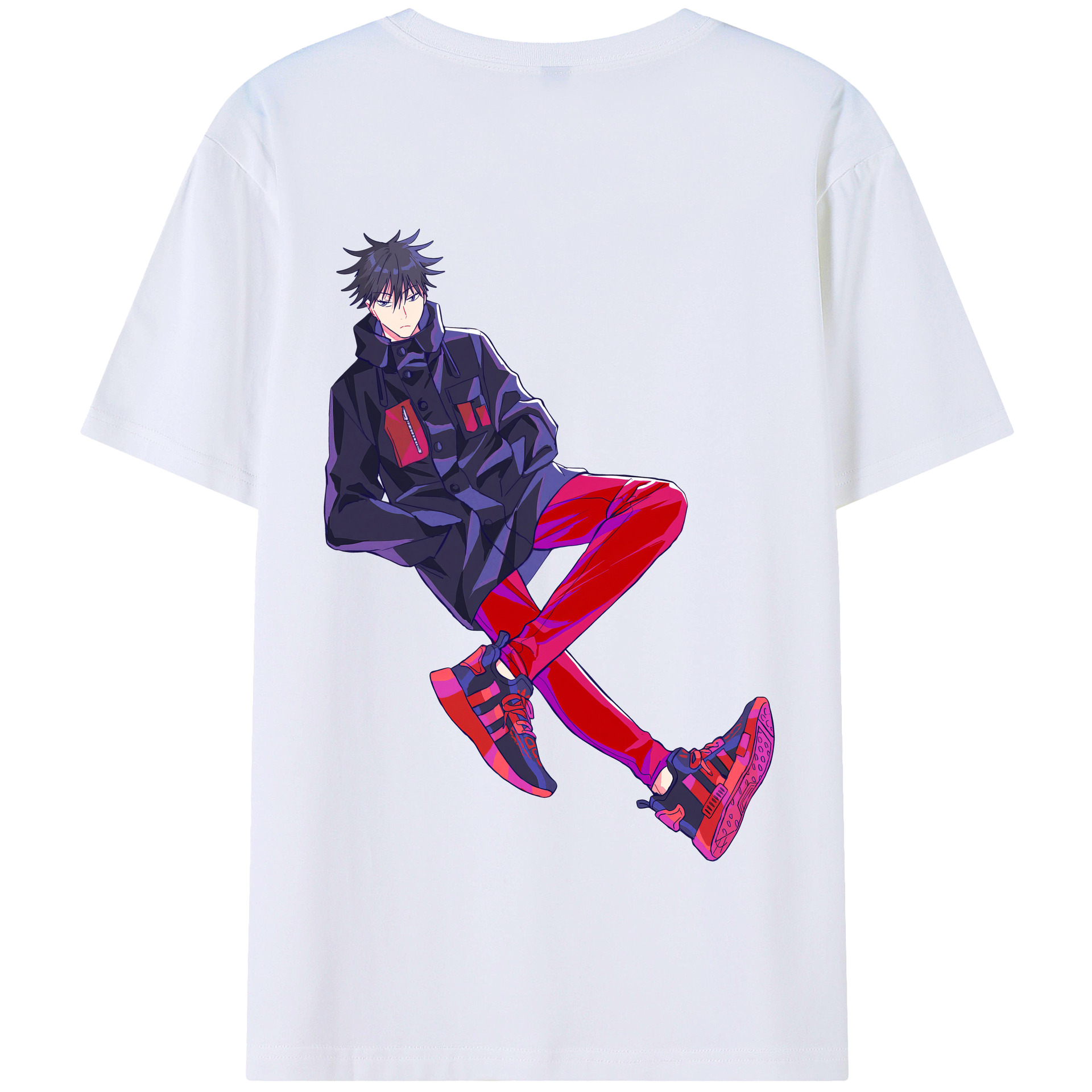 （画像用） 呪術廻戦 Jujutsu Kaisen 綿100％半袖Tシャツ（背面プリント）