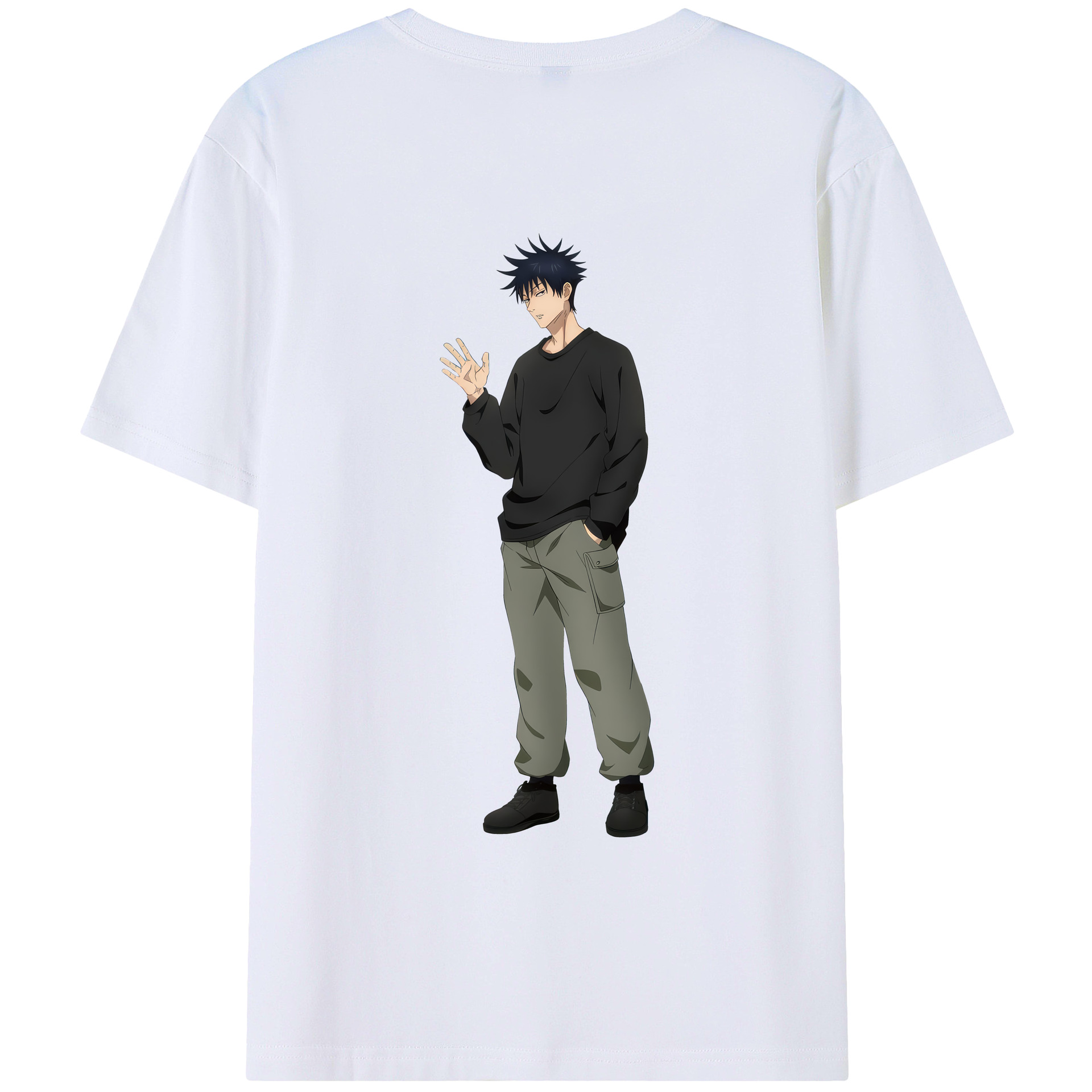 （画像用） 呪術廻戦 Jujutsu Kaisen 綿100％半袖Tシャツ（背面プリント）