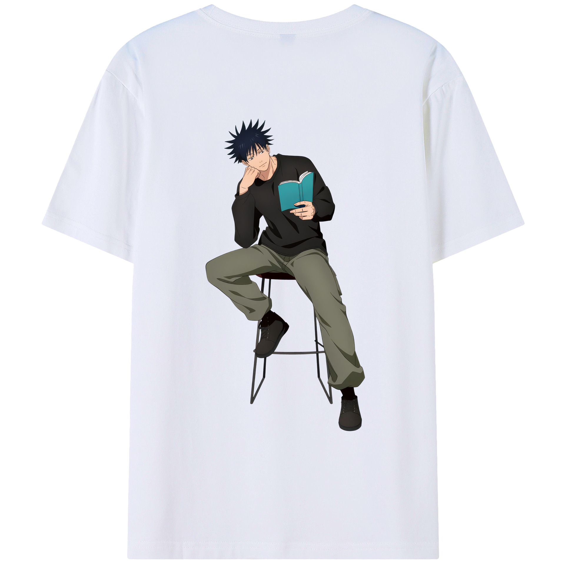 （画像用） 呪術廻戦 Jujutsu Kaisen 綿100％半袖Tシャツ（背面プリント）
