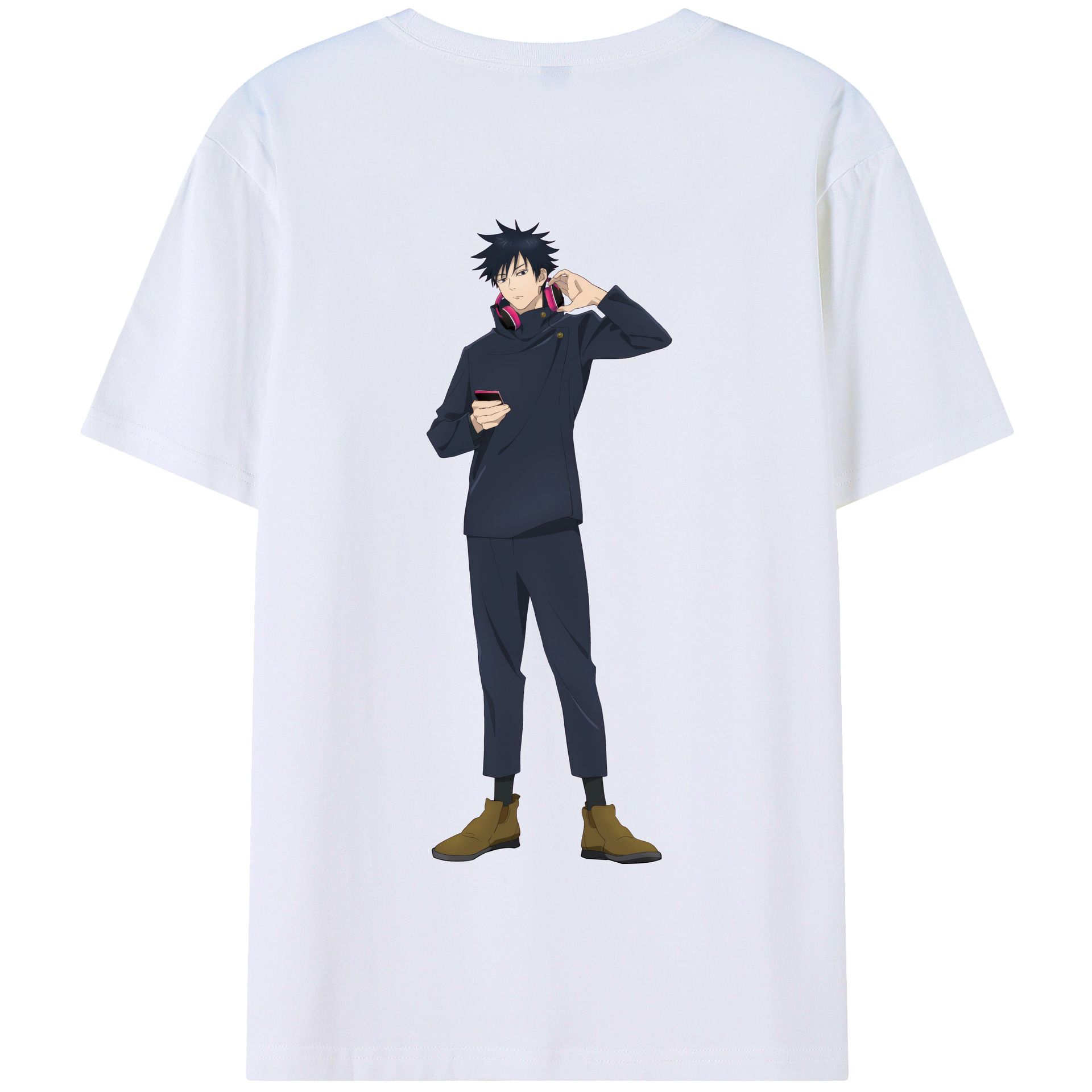 （画像用） 呪術廻戦 Jujutsu Kaisen 綿100％半袖Tシャツ（背面プリント）