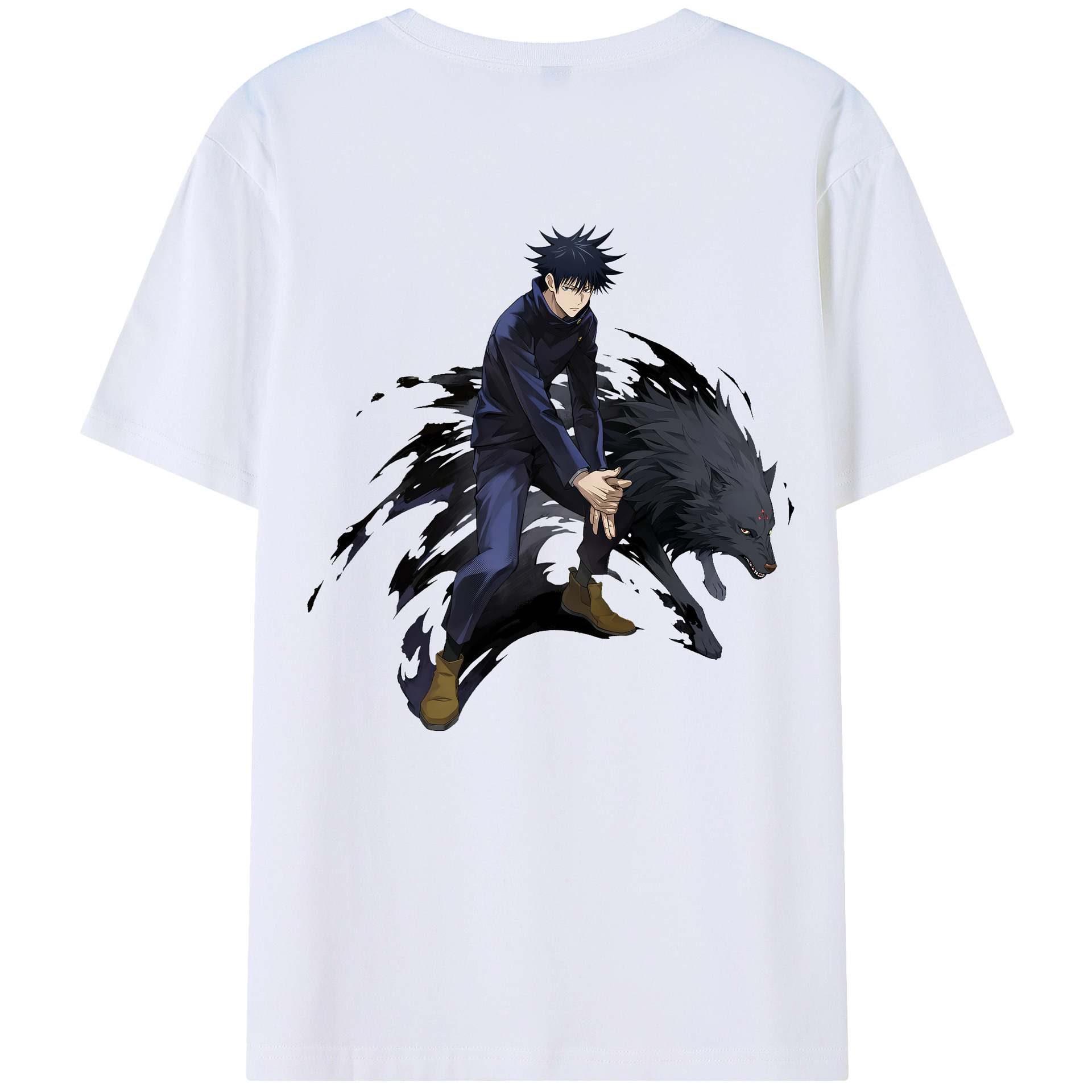（画像用） 呪術廻戦 Jujutsu Kaisen 綿100％半袖Tシャツ（背面プリント）
