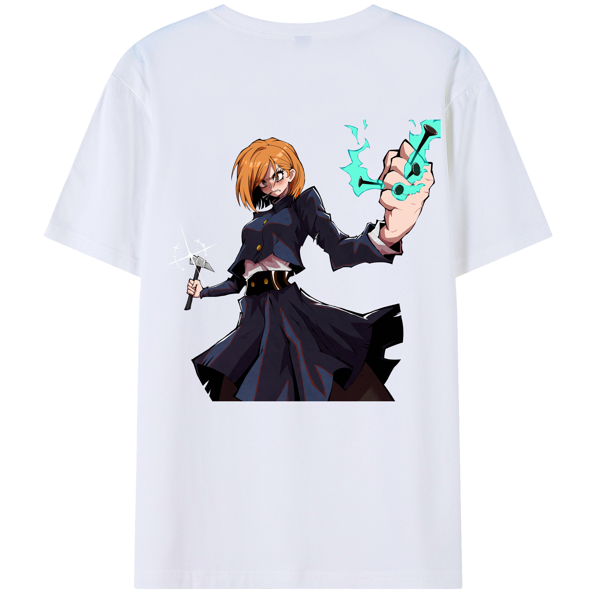 （画像用） 呪術廻戦 Jujutsu Kaisen 綿100％半袖Tシャツ（背面プリント）