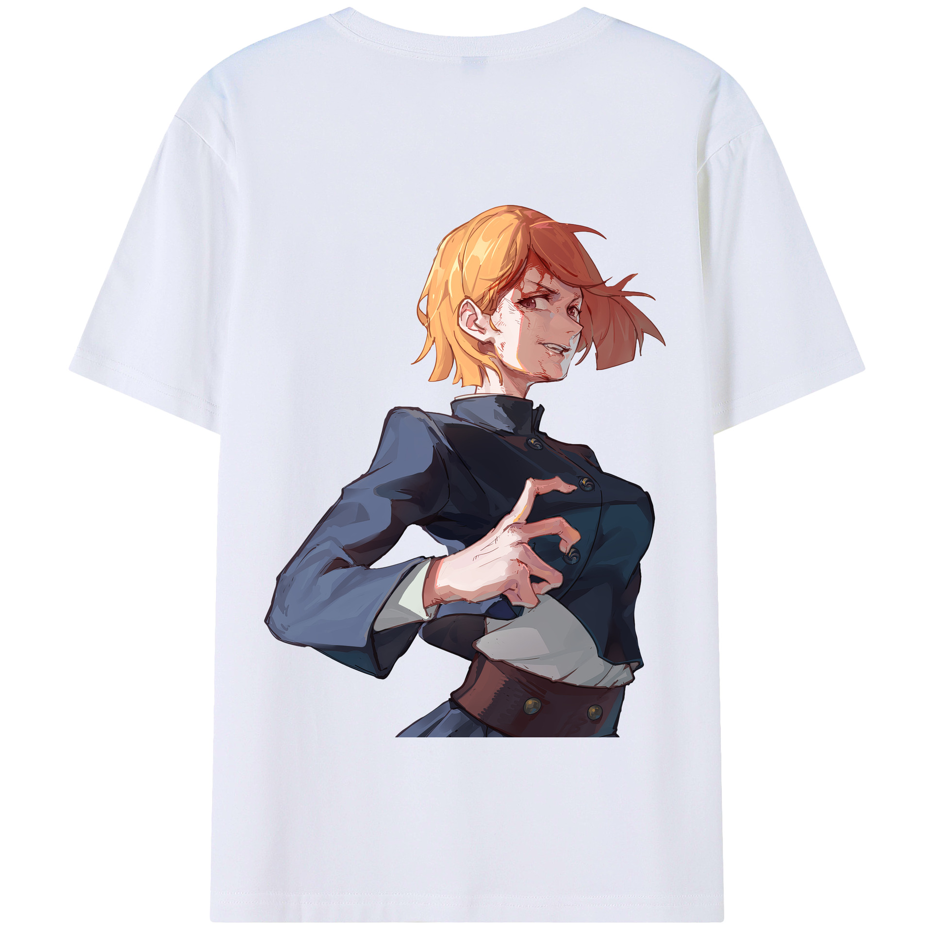（画像用） 呪術廻戦 Jujutsu Kaisen 綿100％半袖Tシャツ（背面プリント）